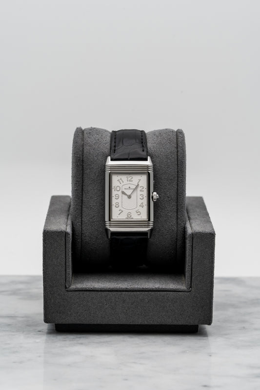 Jaeger-LeCoultre Reverso Duetto Q3308421 Stainless Steel, Silver & Mother-of-Pearl Dials