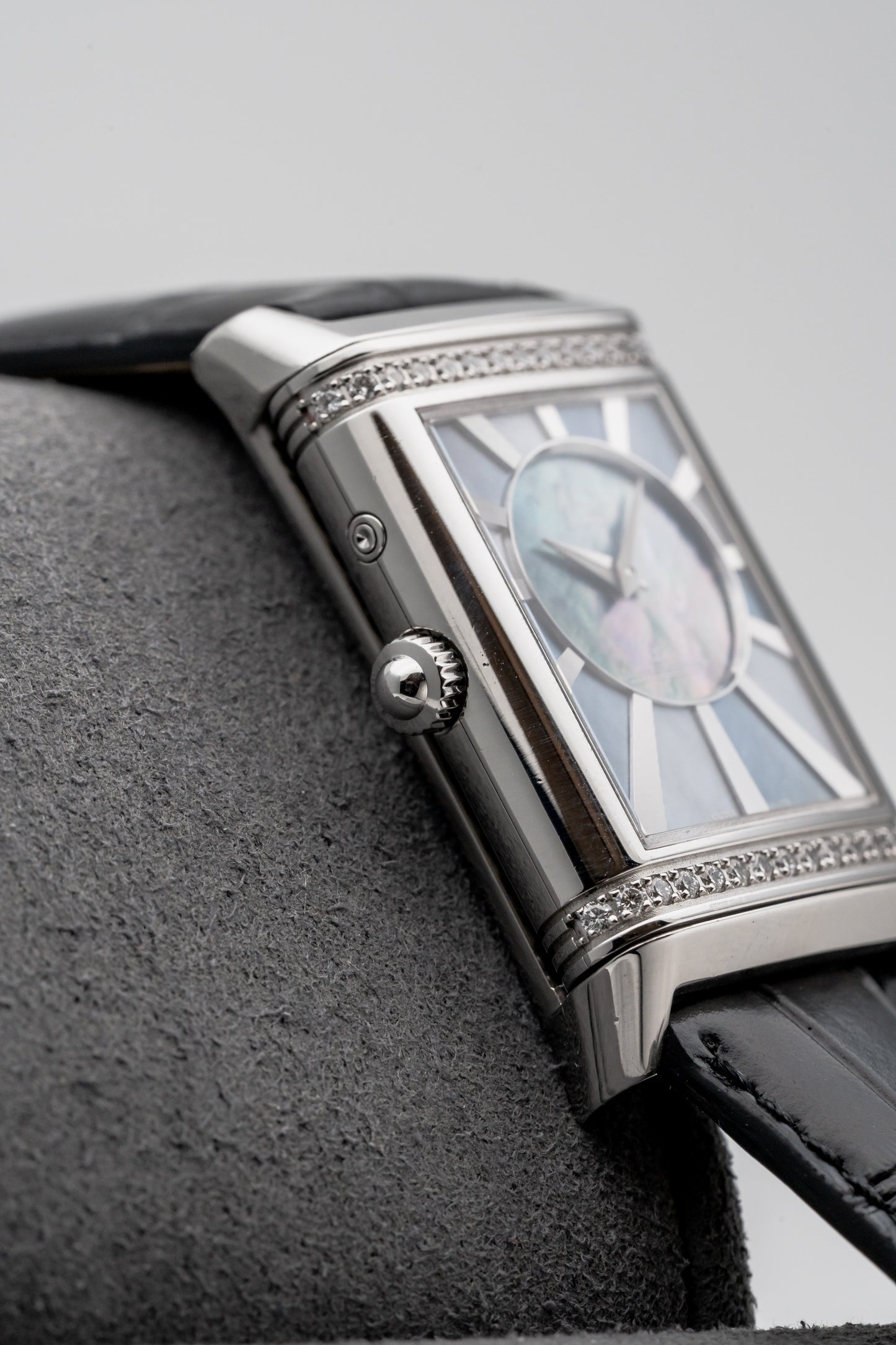 Jaeger-LeCoultre Reverso Duetto Q3308421 Stainless Steel, Silver & MOP