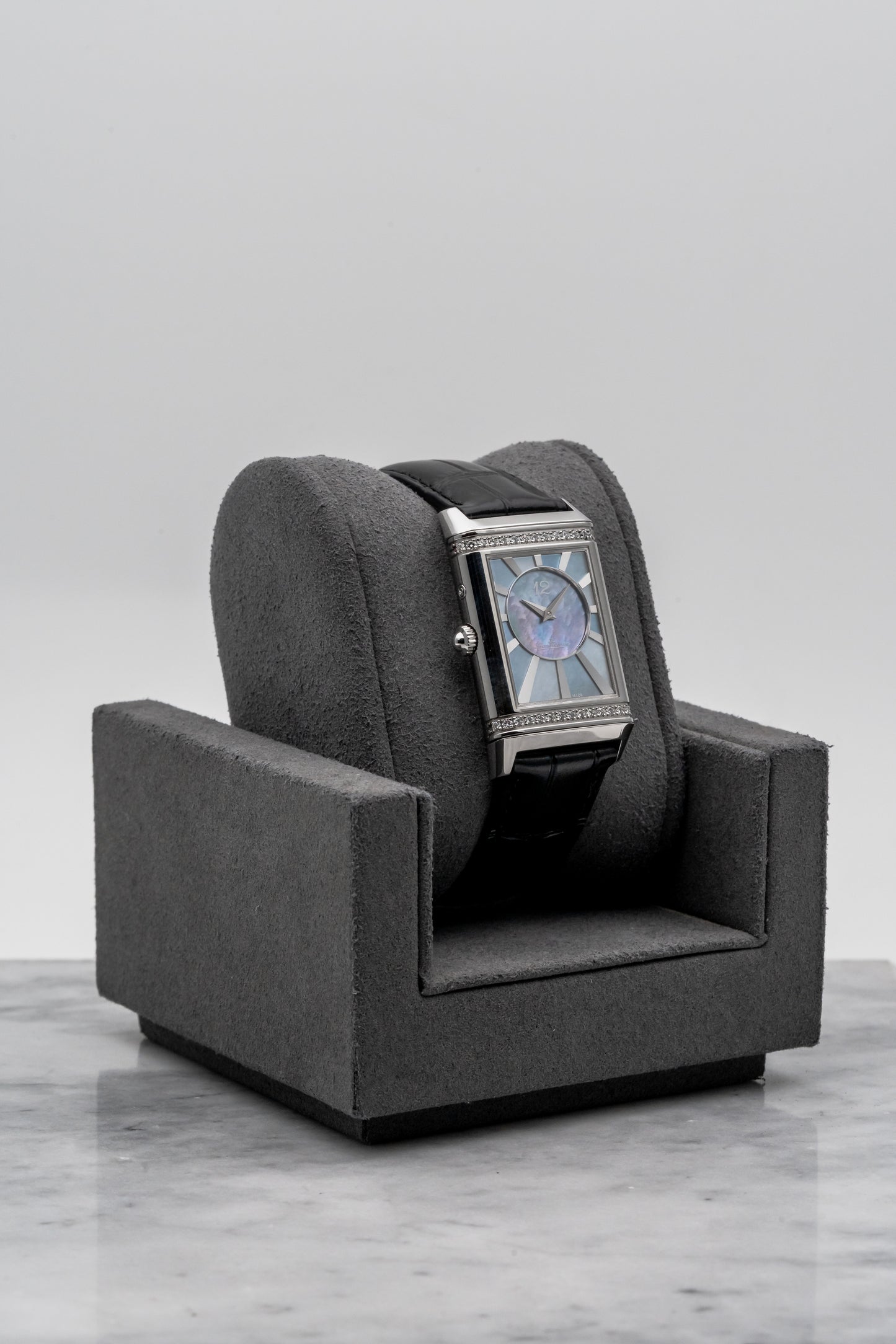 Jaeger-LeCoultre Reverso Duetto Q3308421 Stainless Steel, Silver & MOP