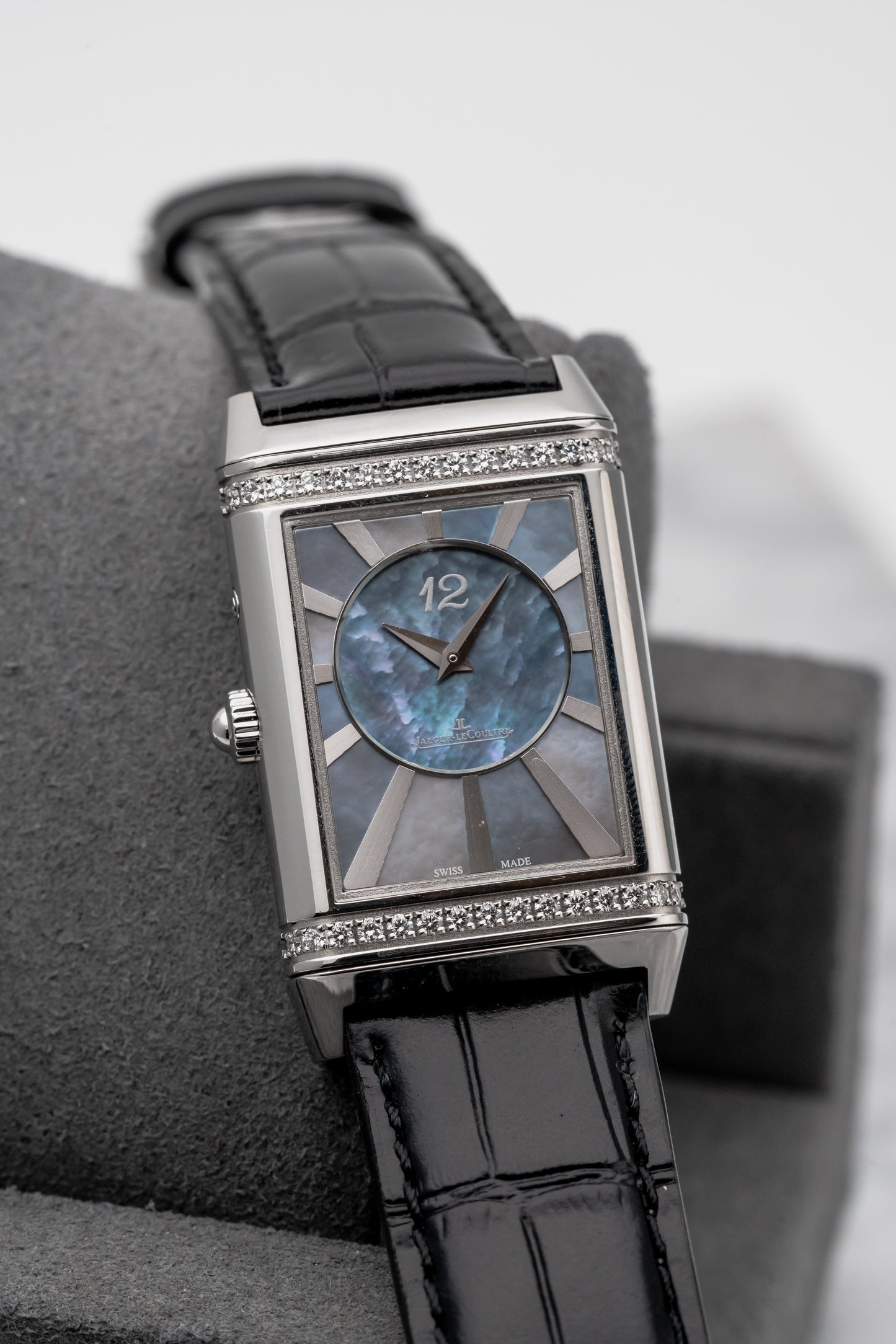 Jaeger-LeCoultre Reverso Duetto Q3308421 Stainless Steel, Silver & MOP