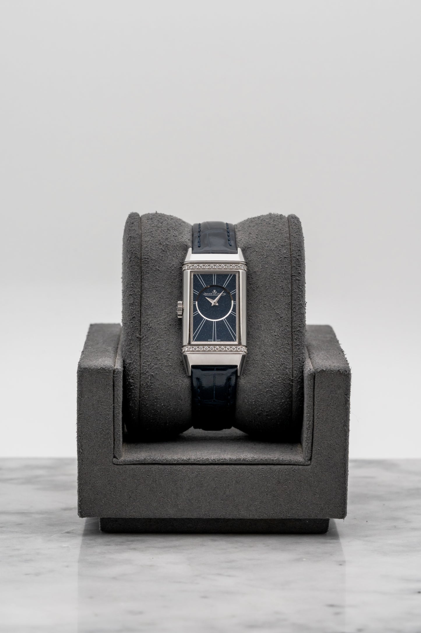 Jaeger-LeCoultre Reverso One Duetto Q3348420 Silver/Blue Dial
