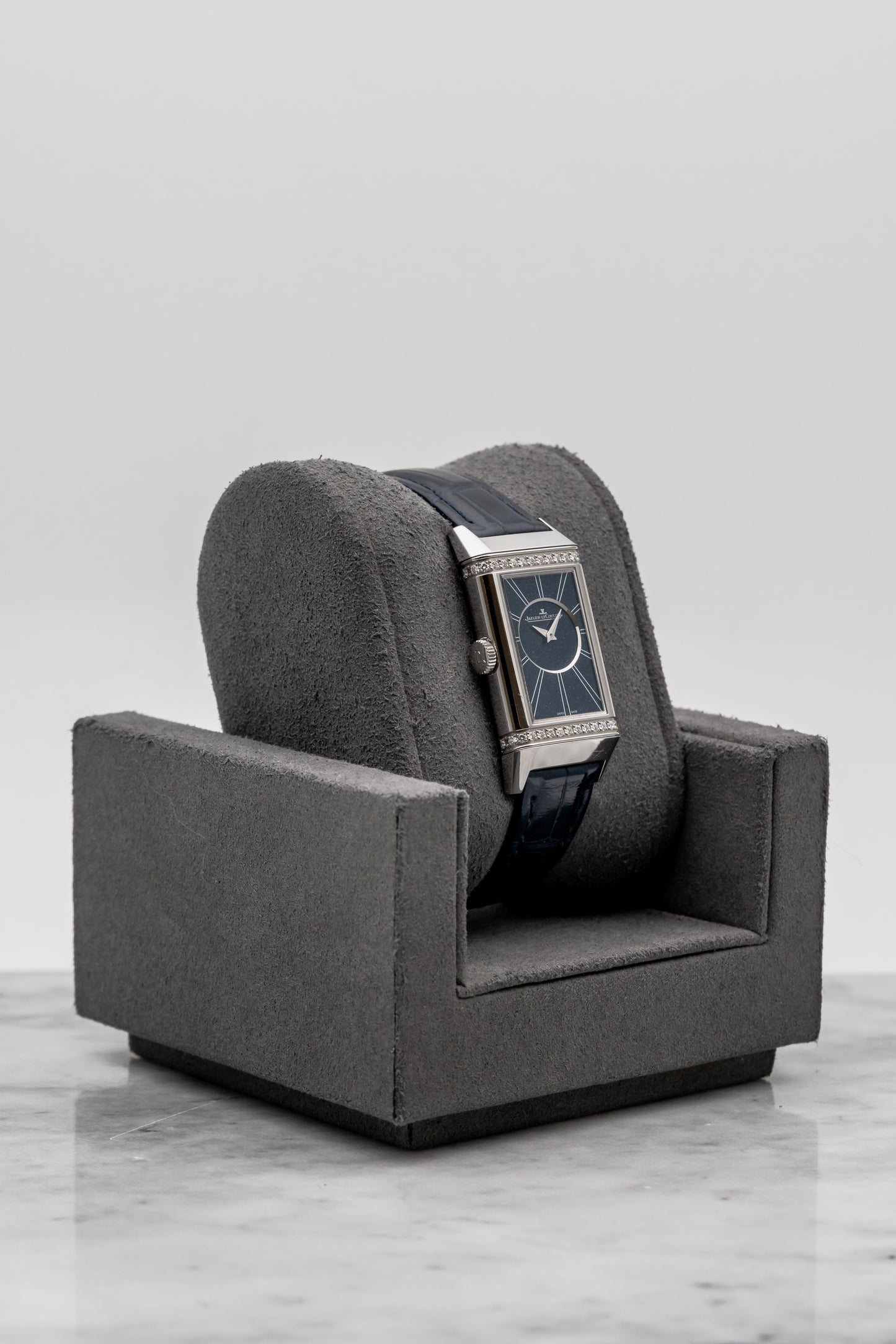 Jaeger-LeCoultre Reverso One Duetto Q3348420 Silver/Blue Dial