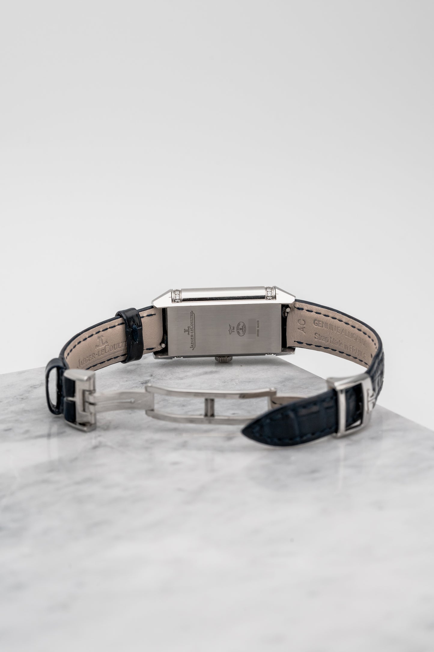 Jaeger-LeCoultre Reverso One Duetto Q3348420 Silver/Blue Dial