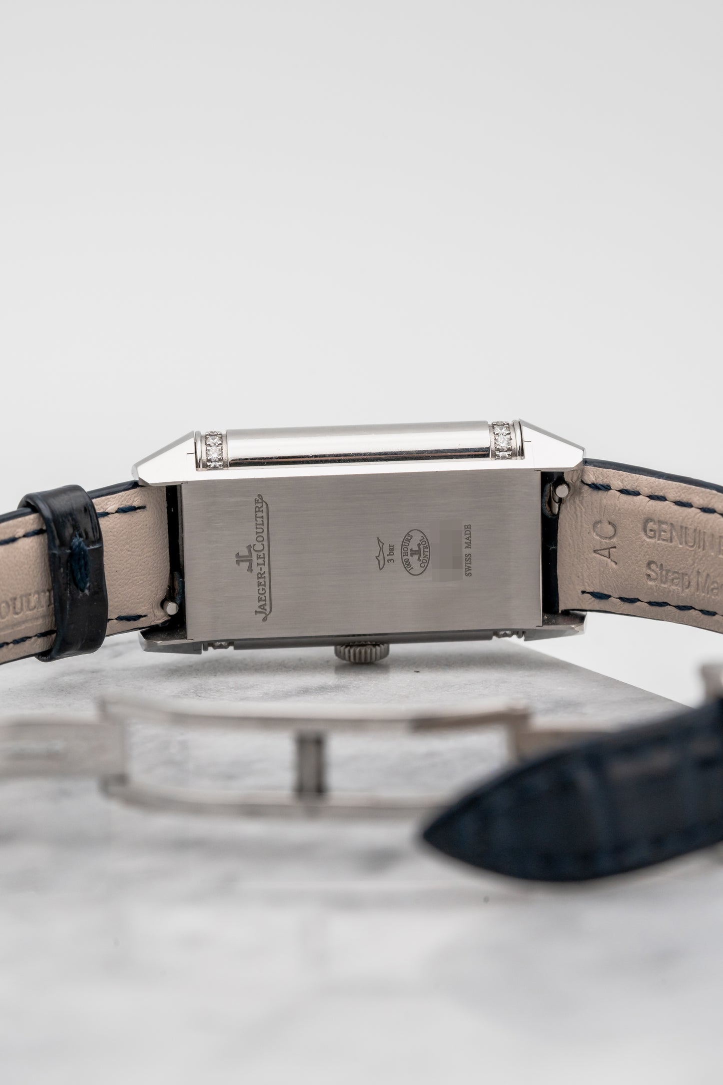 Jaeger-LeCoultre Reverso One Duetto Q3348420 Silver/Blue Dial