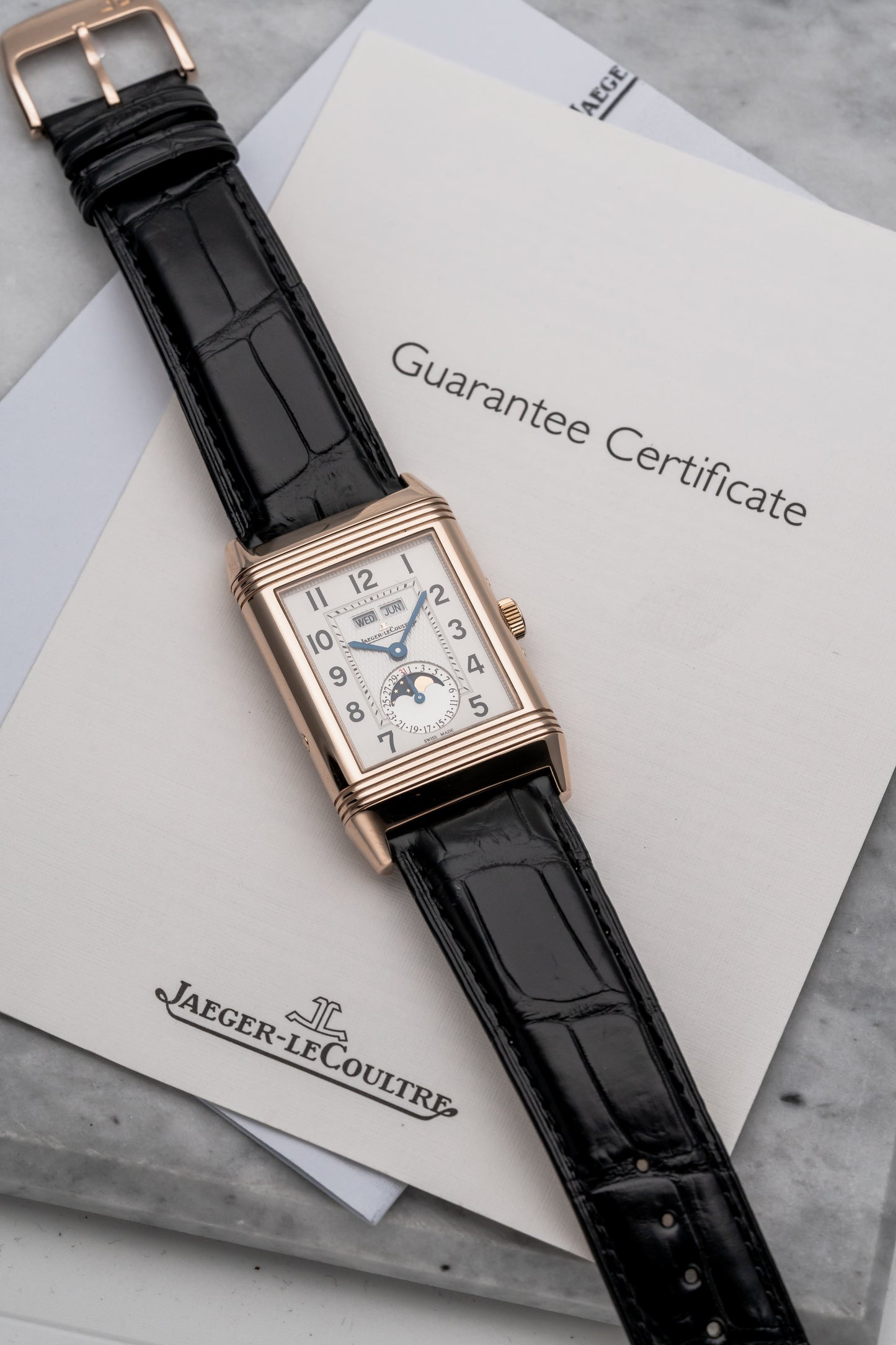 Jaeger-LeCoultre Grande Reverso Calendar Q3752520 Silver Dial