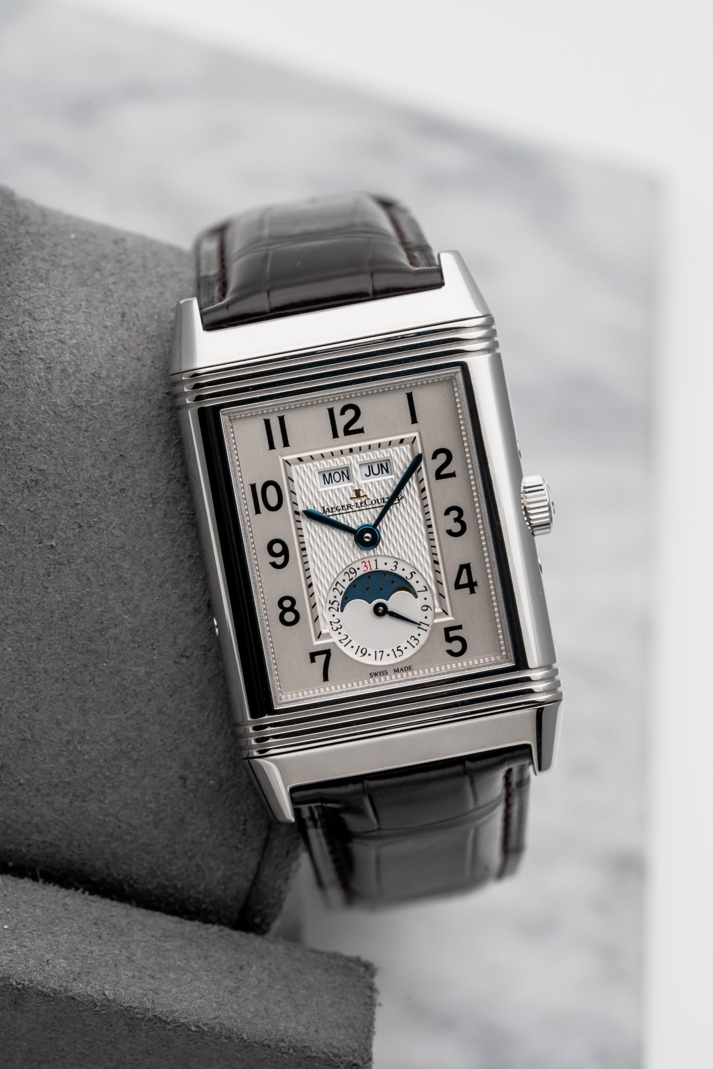 Jaeger-LeCoultre Reverso Calendar Q3758420 Silver Dial