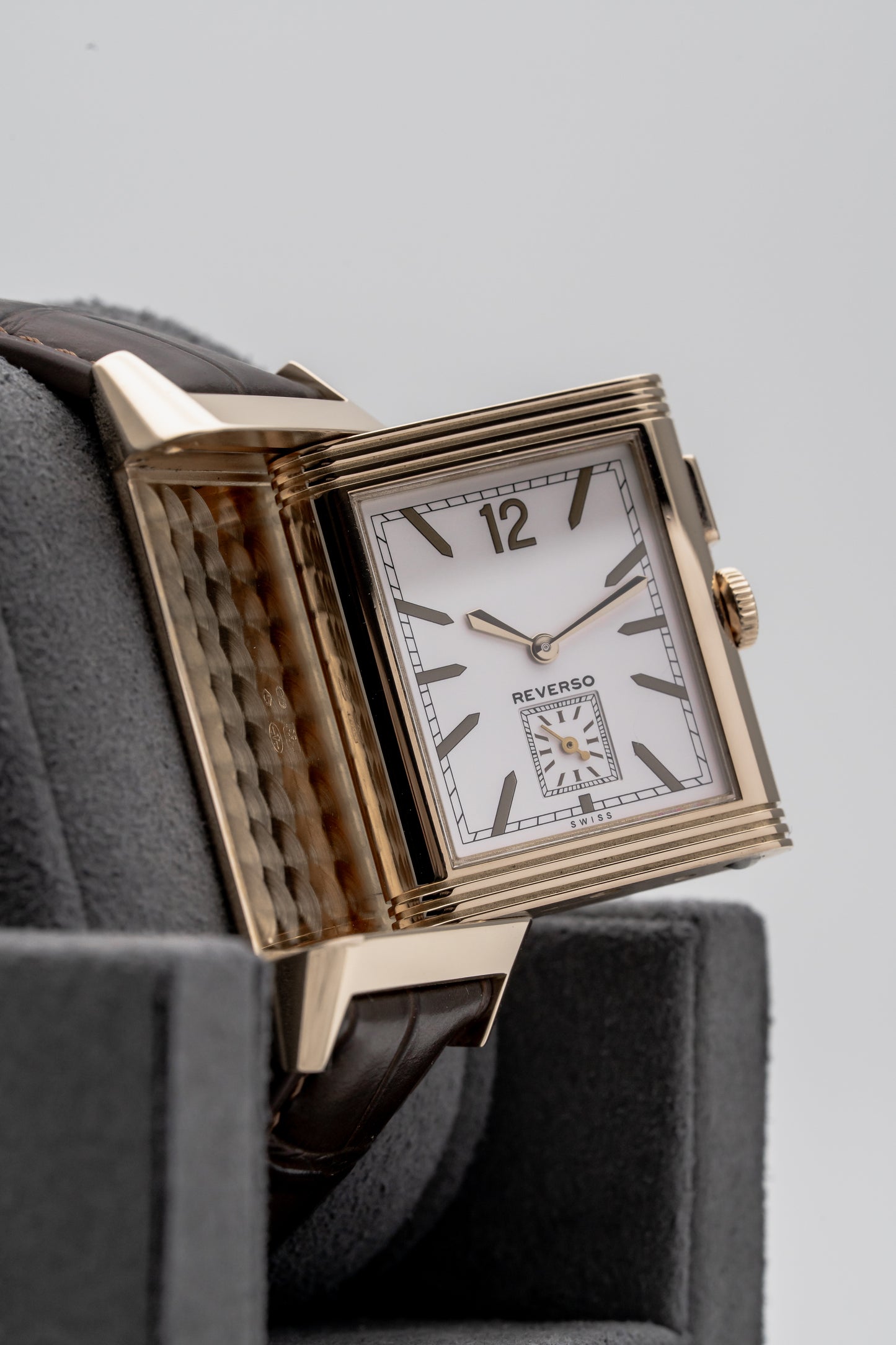 Jaeger-LeCoultre Reverso Grande Ultra Thin Duoface Q3782520, Silver Dial