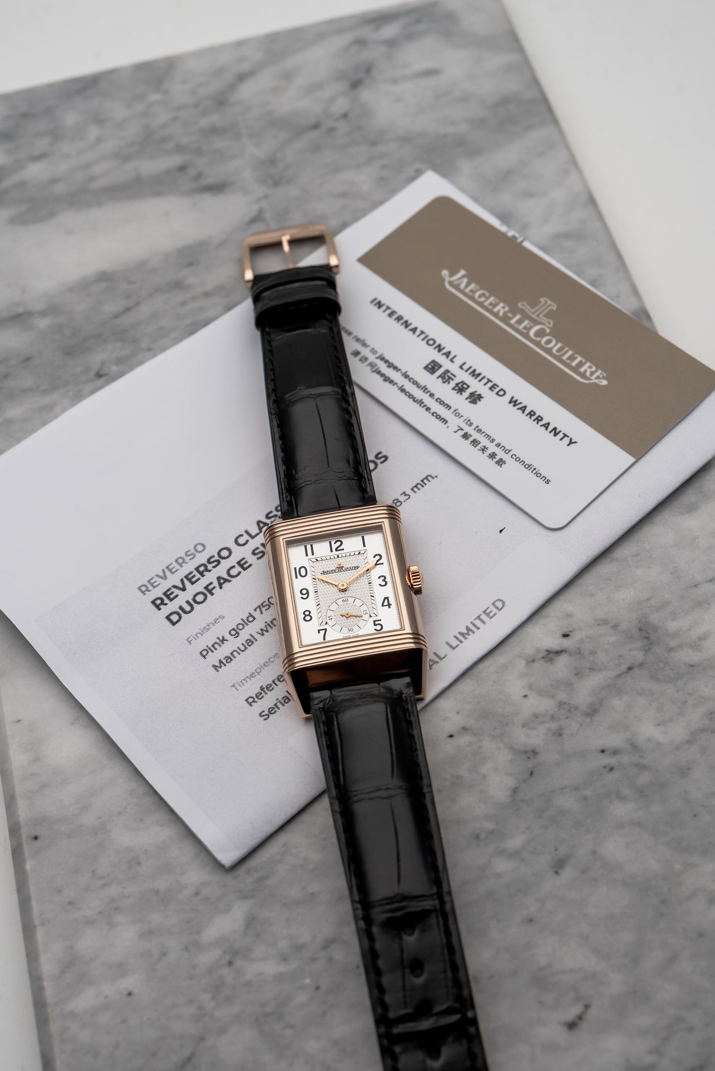 Jaeger-LeCoultre Reverso Duoface Rose Gold Q3842520