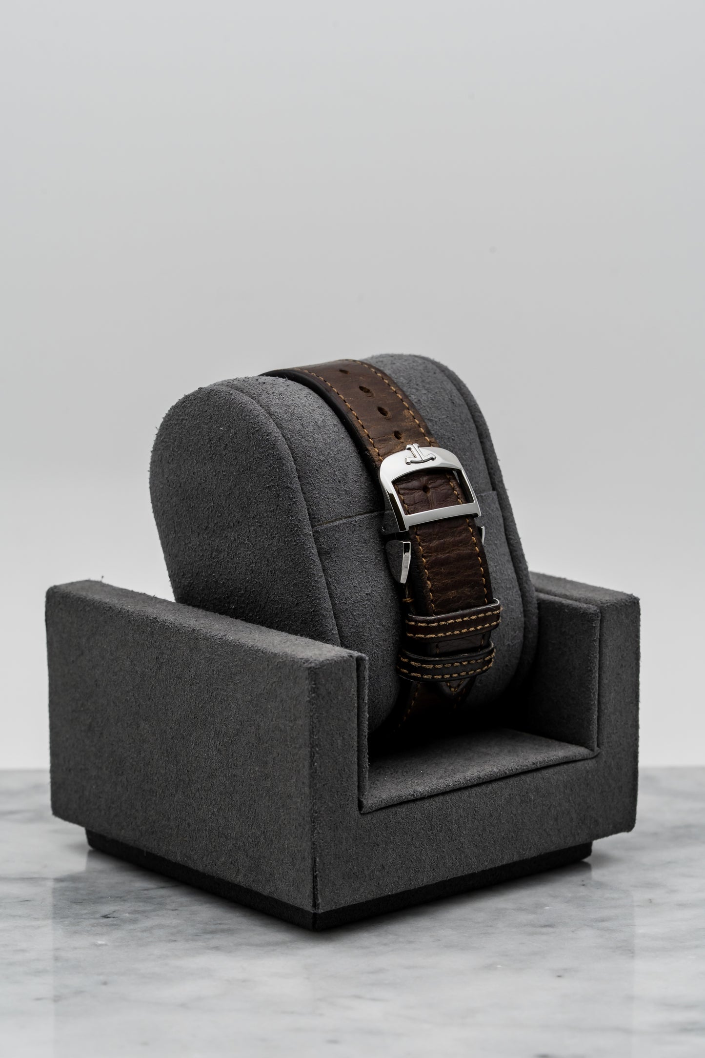 Jaeger-LeCoultre Reverso Tribute Duoface Large Date Q3848422 Stainless Steel, Silver & Black Dial