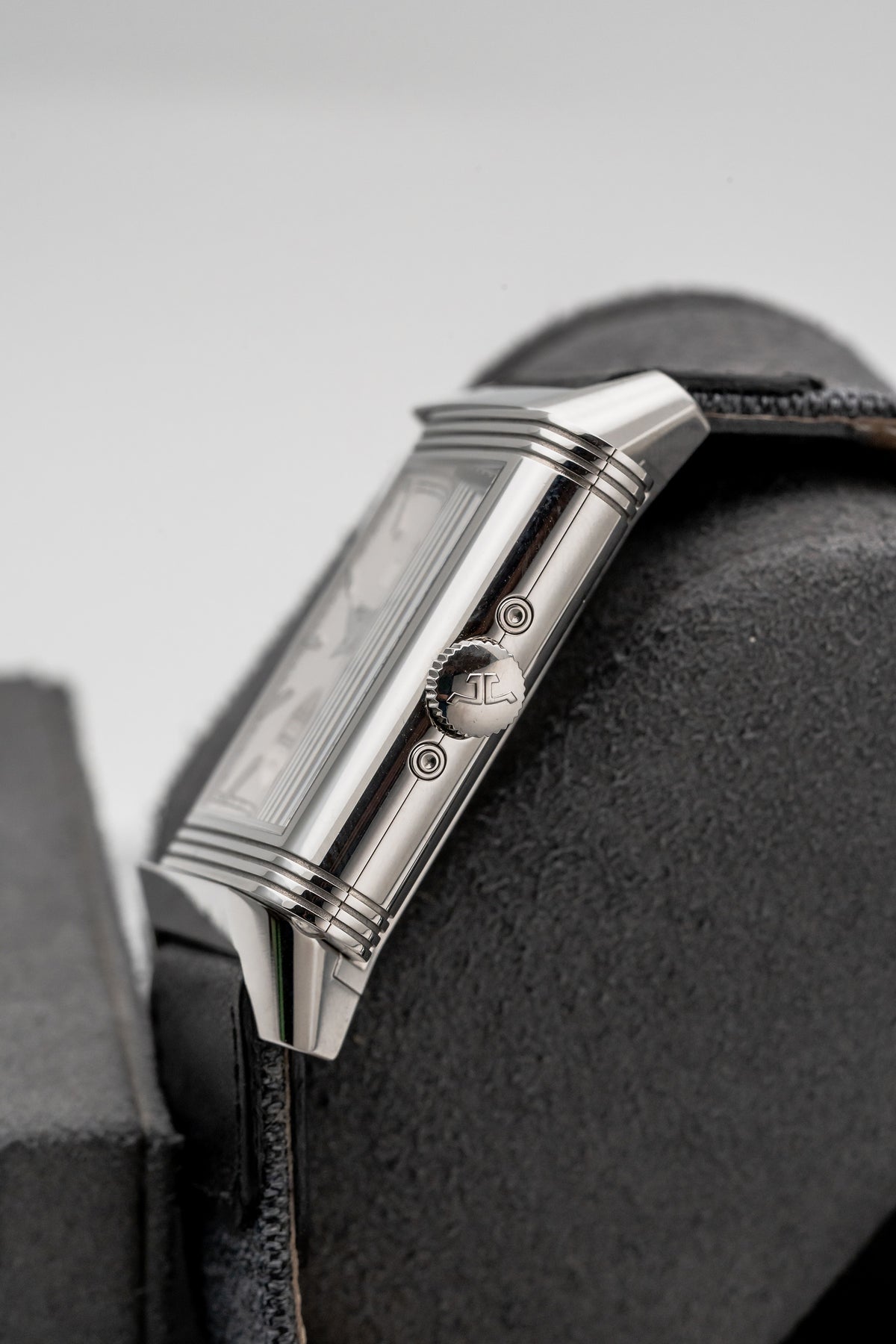 Jaeger-LeCoultre Reverso Tribute Duoface Calendar Q3918420 Silver/Blue Dial