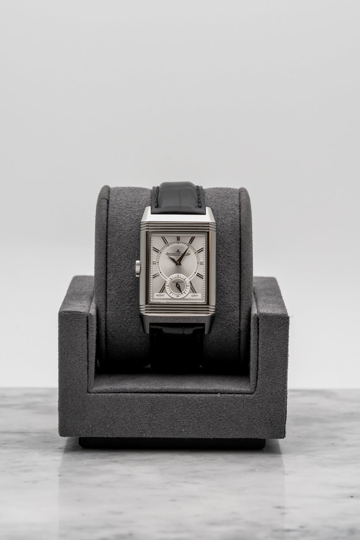 Jaeger-LeCoultre Reverso Tribute Duoface Small Seconds Q398847J Black/Silver Dial