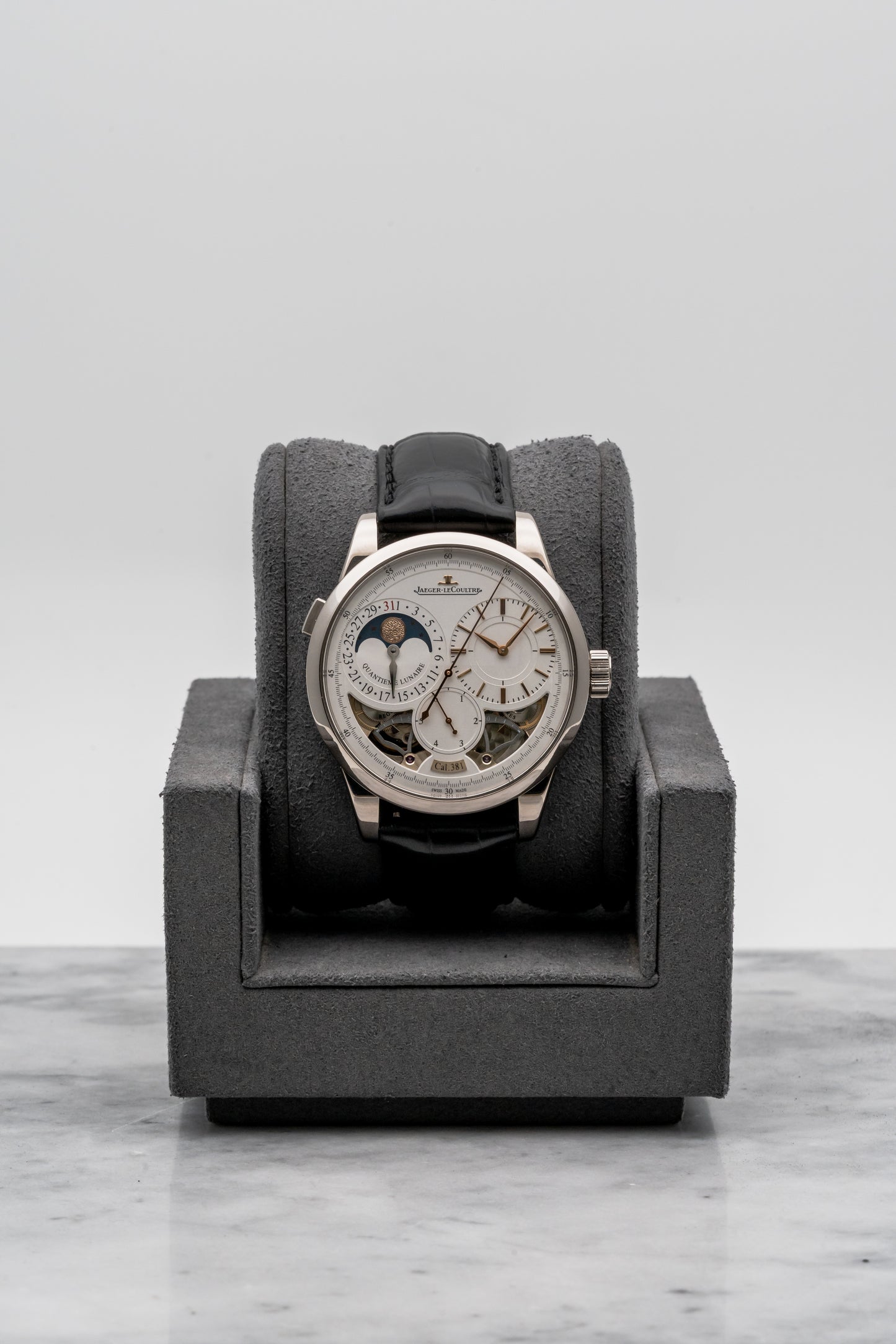 Jaeger-LeCoultre Duomètre Quantième Lunaire Q6043420 Silver Dial