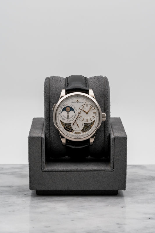 Jaeger-LeCoultre Duomètre Quantième Lunaire Q6043420 Silver Dial