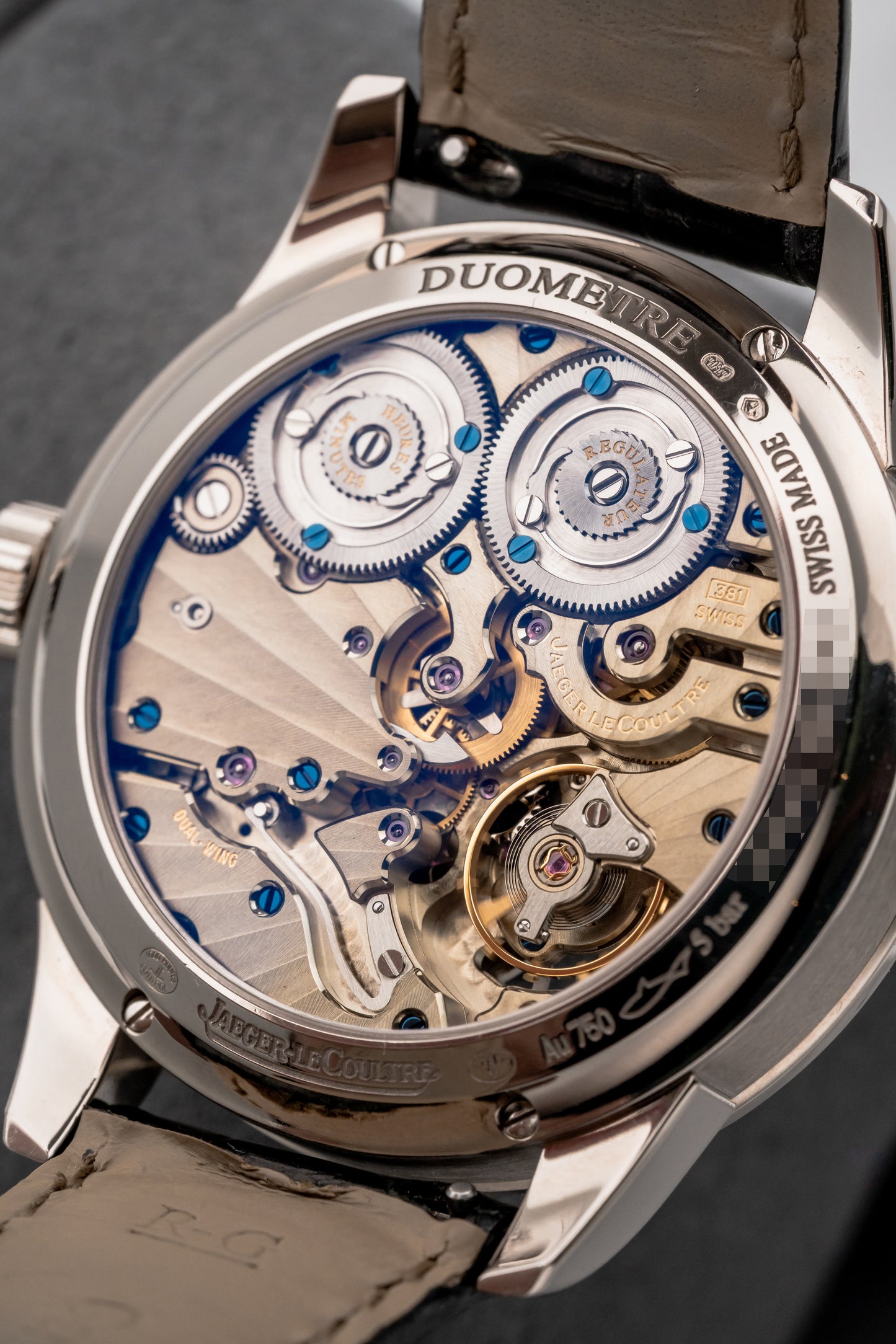 Jaeger-LeCoultre Duomètre Quantième Lunaire Q6043420 Silver Dial