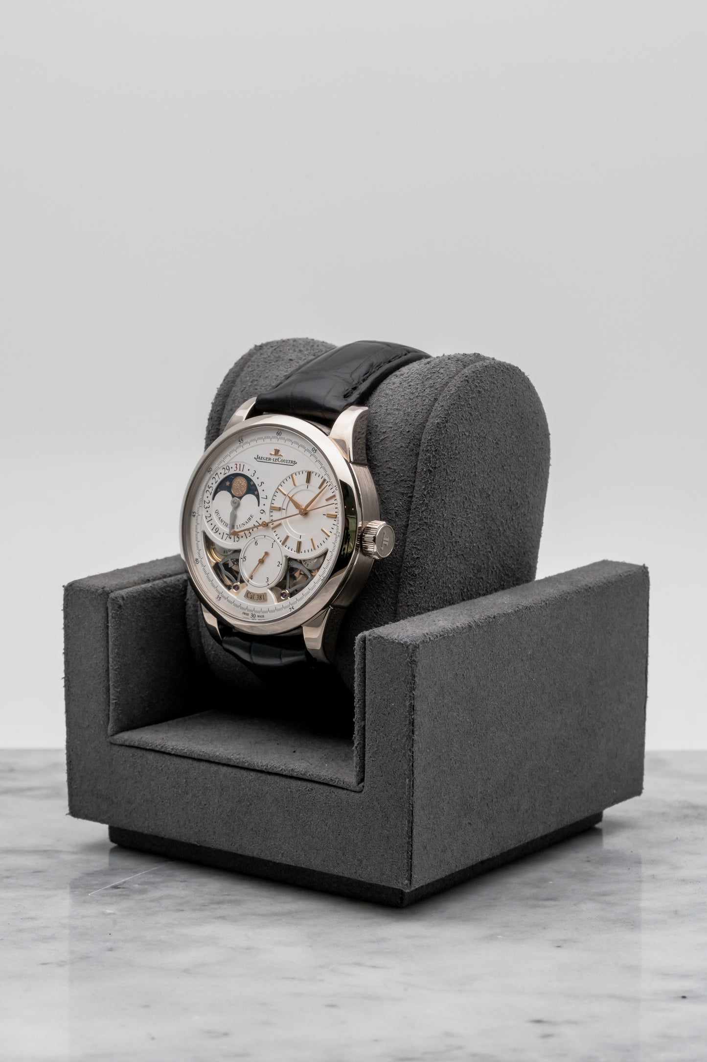 Jaeger-LeCoultre Duomètre Quantième Lunaire Q6043420 Silver Dial