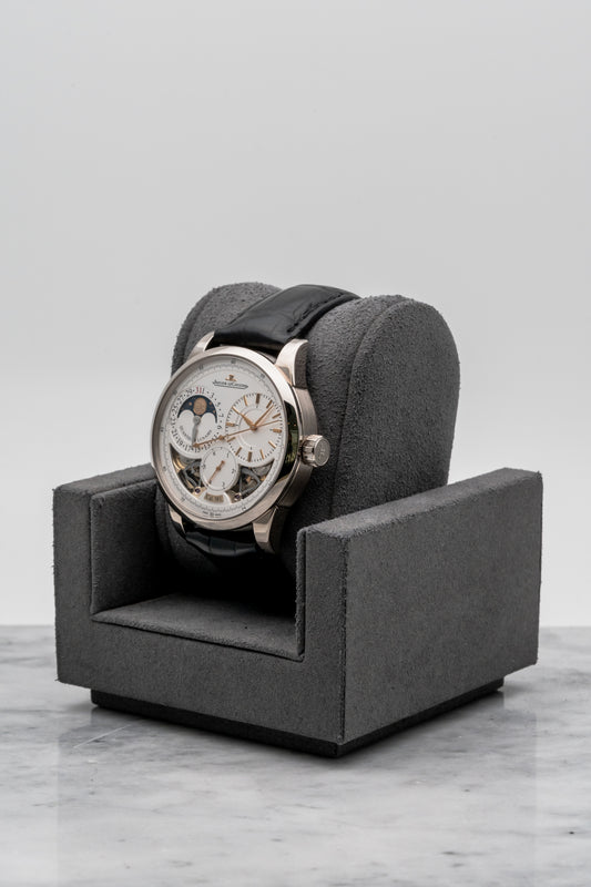 Jaeger-LeCoultre Duomètre Quantième Lunaire Q6043420 Silver Dial