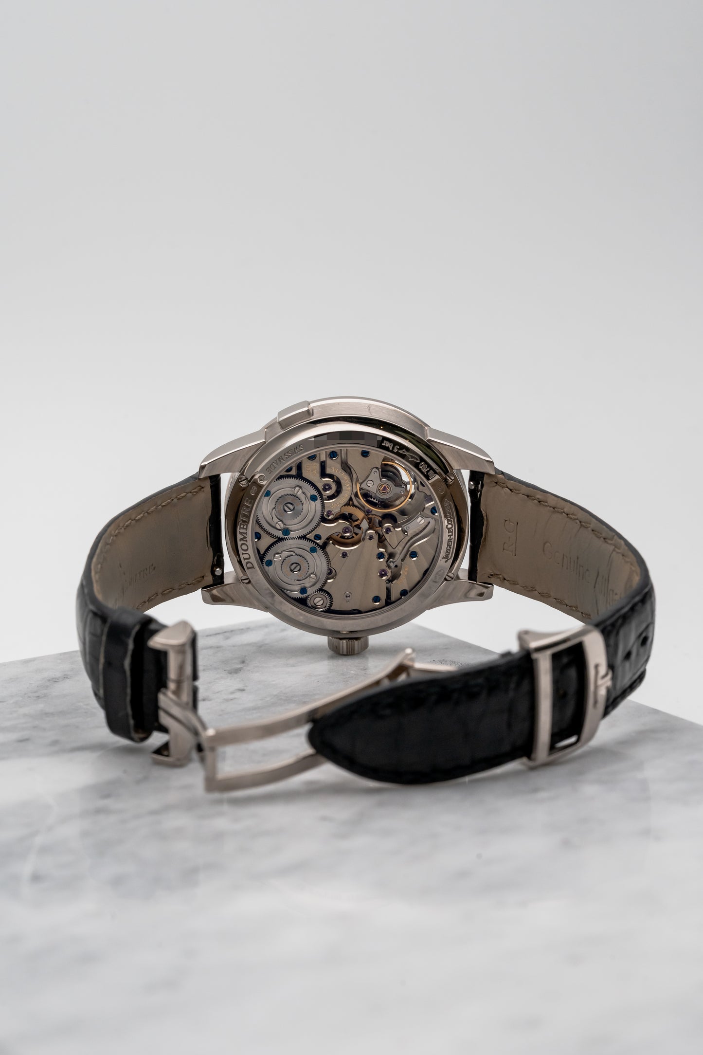 Jaeger-LeCoultre Duomètre Quantième Lunaire Q6043420 Silver Dial