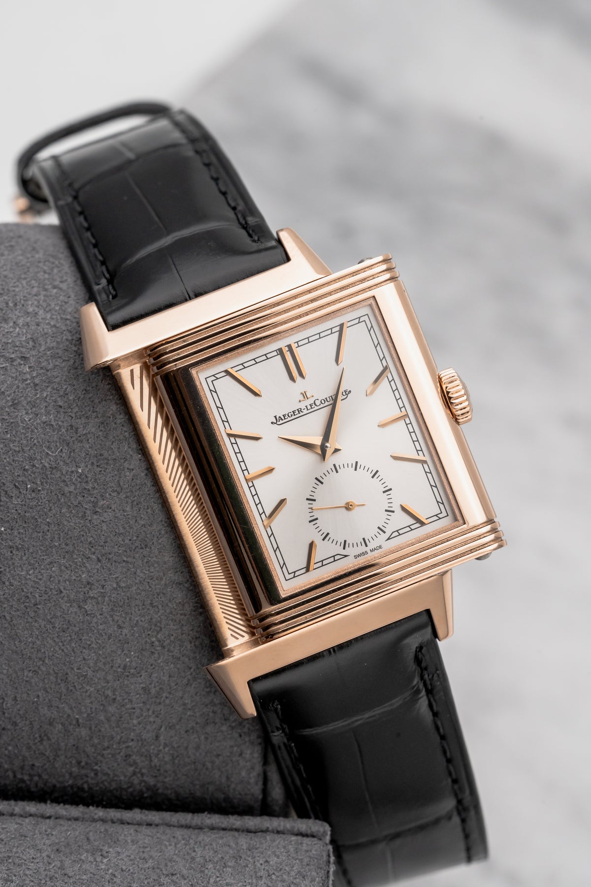 Jaeger-LeCoultre Reverso Tribute Monoface Small Seconds Q7132521 Silver Dial