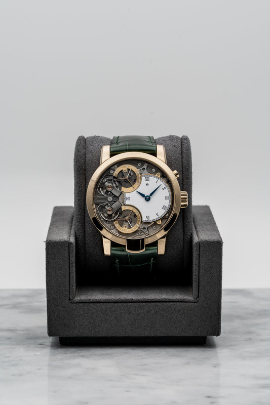 Armin Strom Mirrored Force Resonance RG16.RF.5N.AL.L.40 Rose Gold, White Enamel Dial