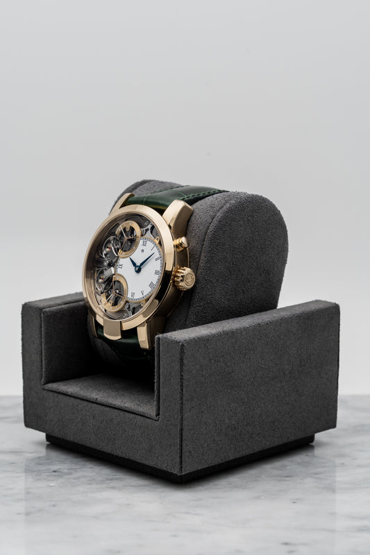 Armin Strom Mirrored Force Resonance RG16.RF.5N.AL.L.40 Rose Gold, White Enamel Dial