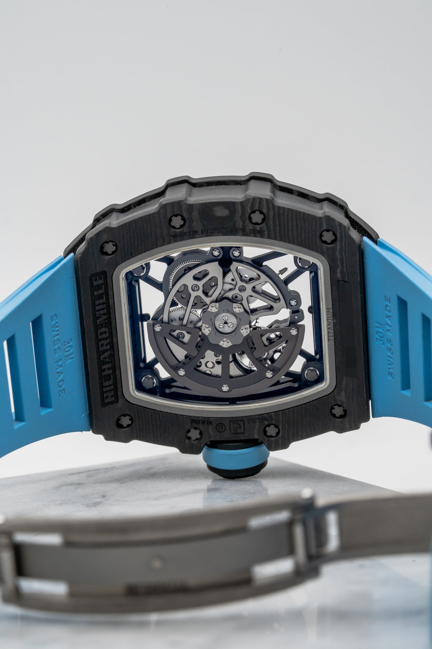 Richard Mille RM35-02 Rafael Nadal Black NTPT, Skeleton Dial