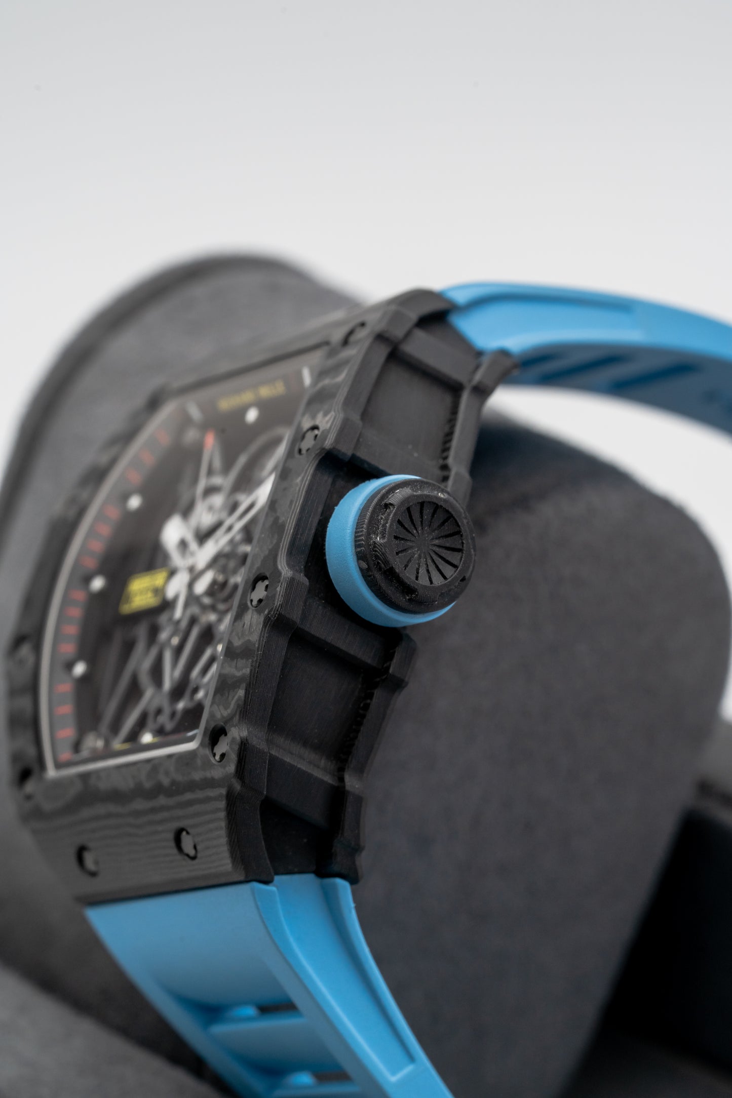 Richard Mille RM35-02 Rafael Nadal Black NTPT, Skeleton Dial