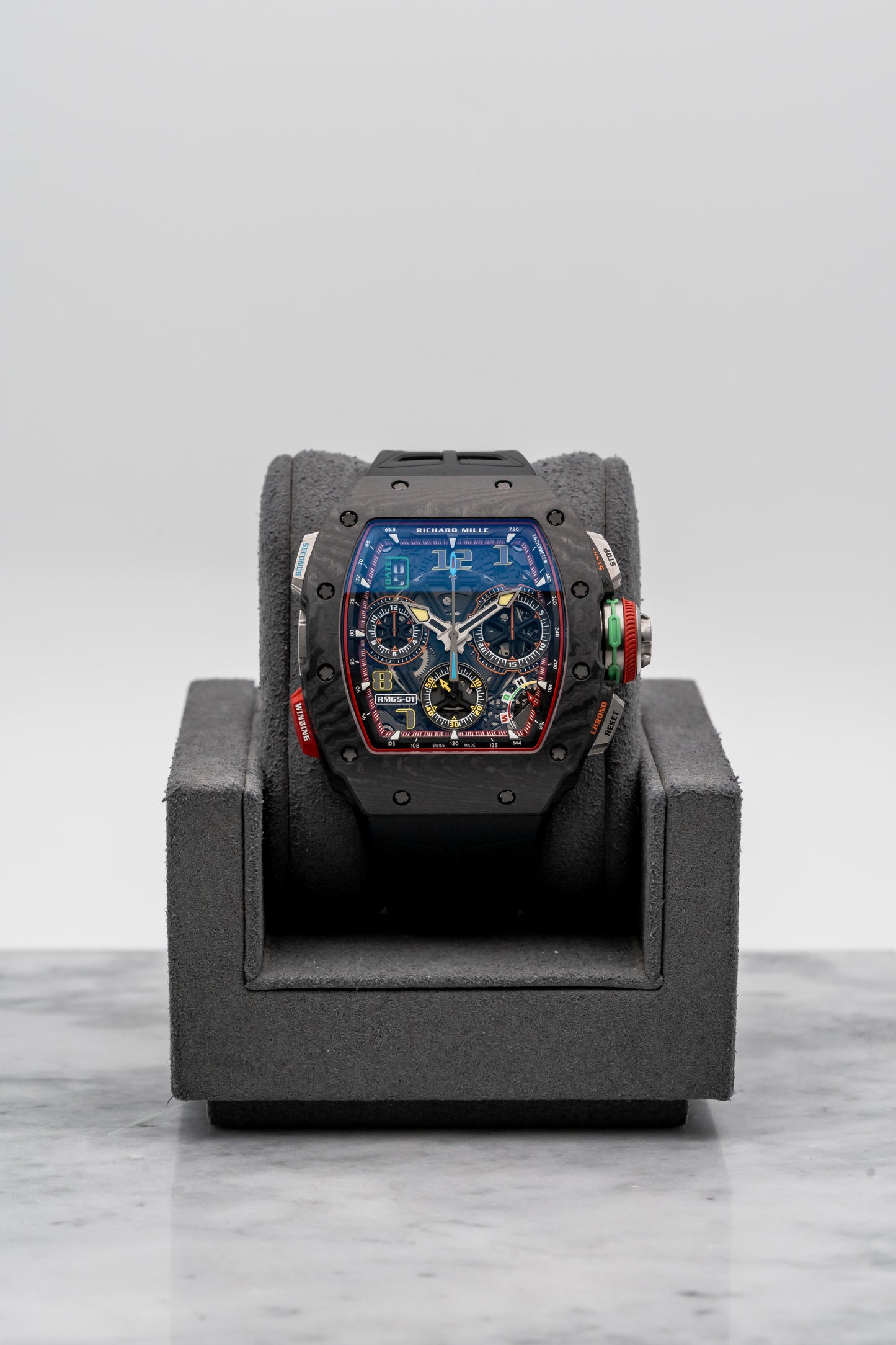 Richard Mille RM 65-01 Automatic Split-Seconds Chronograph Carbon TPT