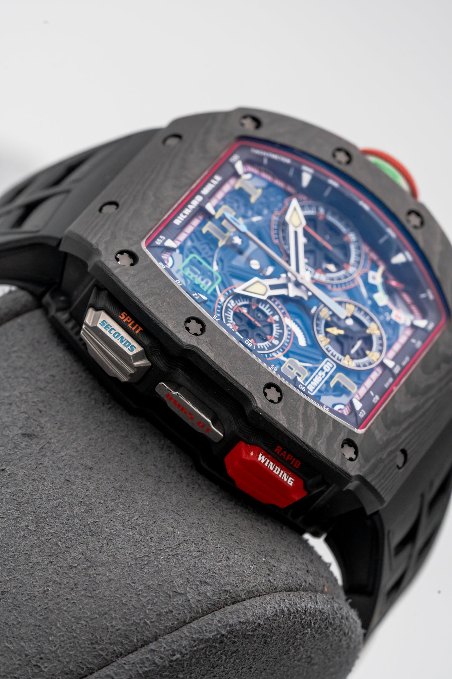Richard Mille RM 65-01 Automatic Split-Seconds Chronograph Carbon TPT