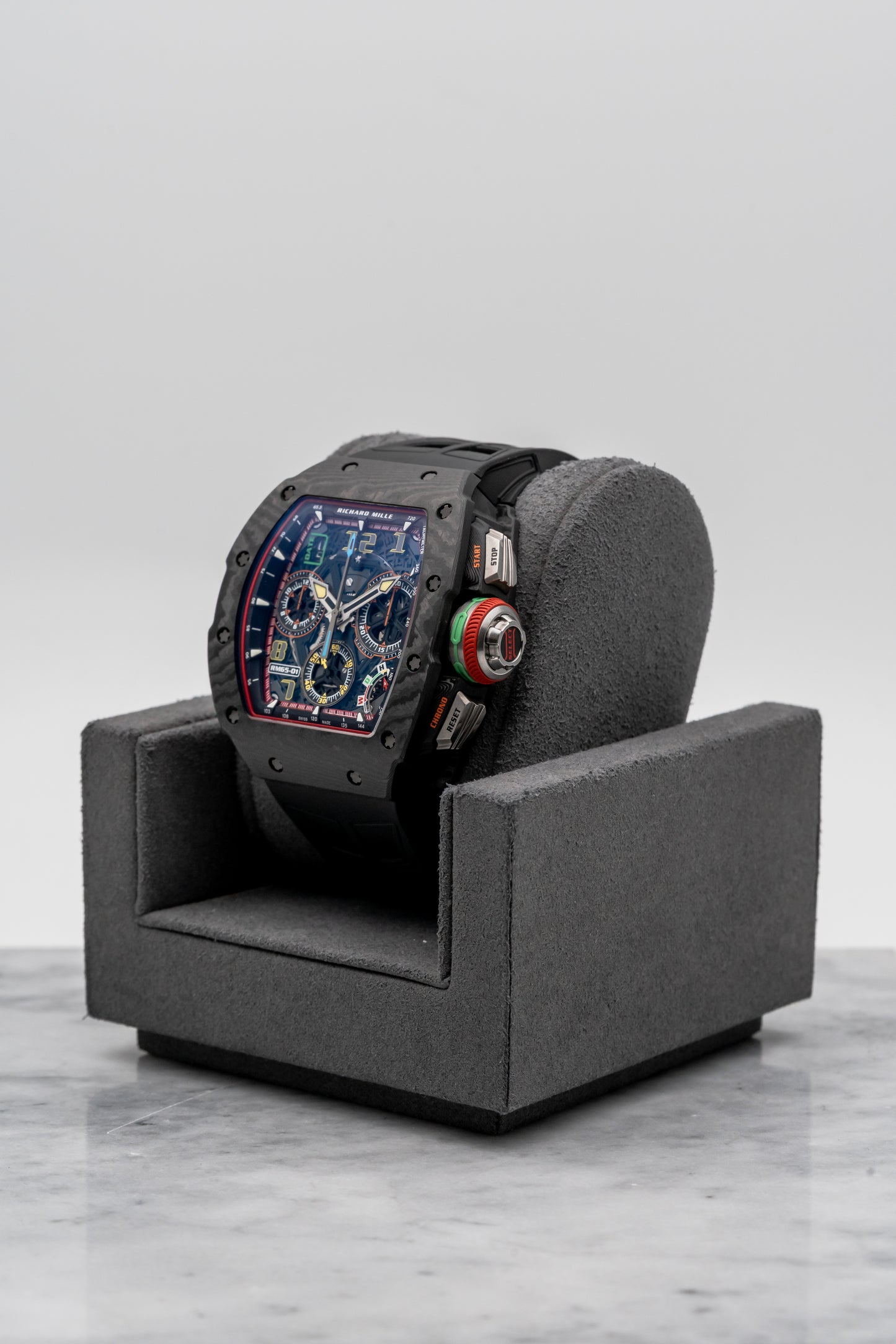 Richard Mille RM 65-01 Automatic Split-Seconds Chronograph Carbon TPT