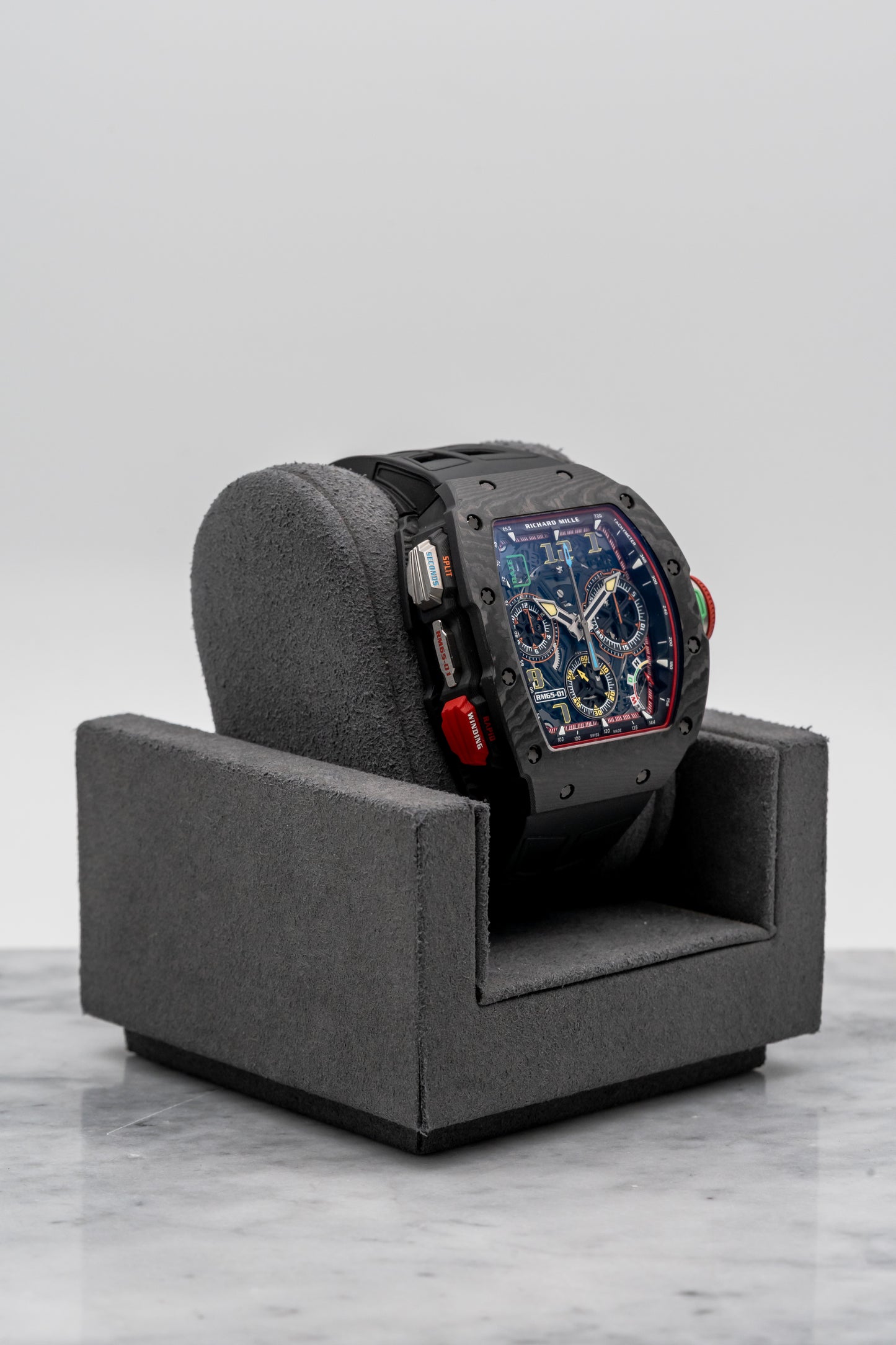 Richard Mille RM 65-01 Automatic Split-Seconds Chronograph Carbon TPT