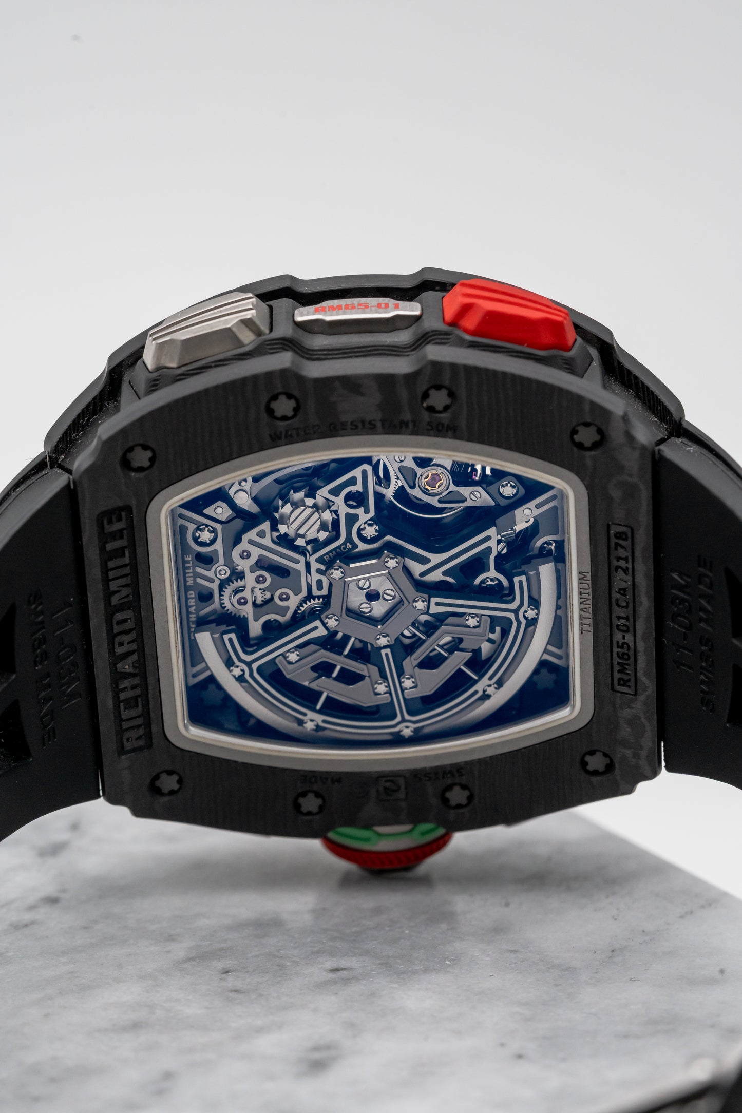 Richard Mille RM 65-01 Automatic Split-Seconds Chronograph Carbon TPT