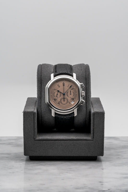 Daniel Roth Chronograph S247, Salmon Dial, White Gold