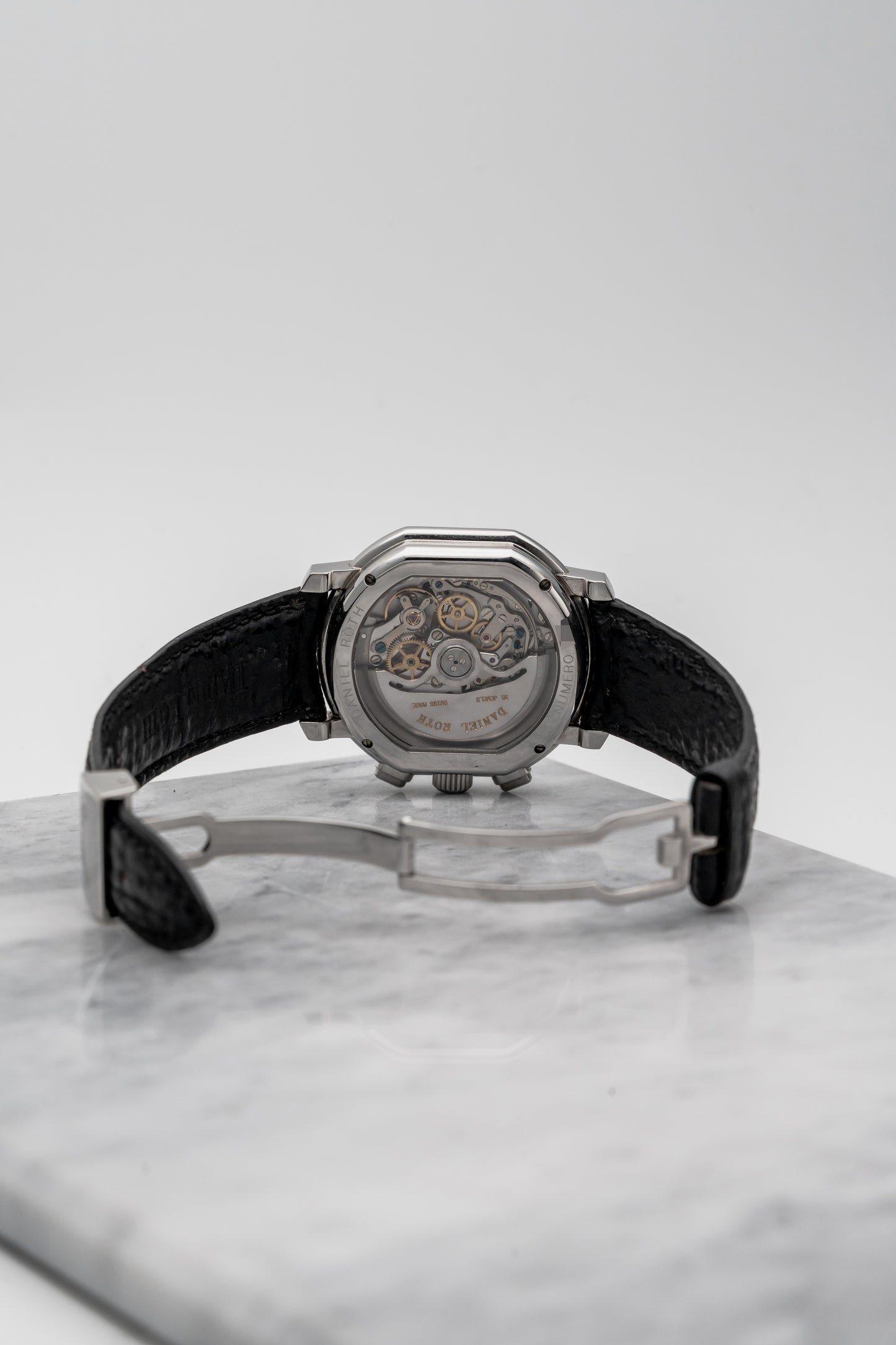 Daniel Roth Chronograph S247, Salmon Dial, White Gold