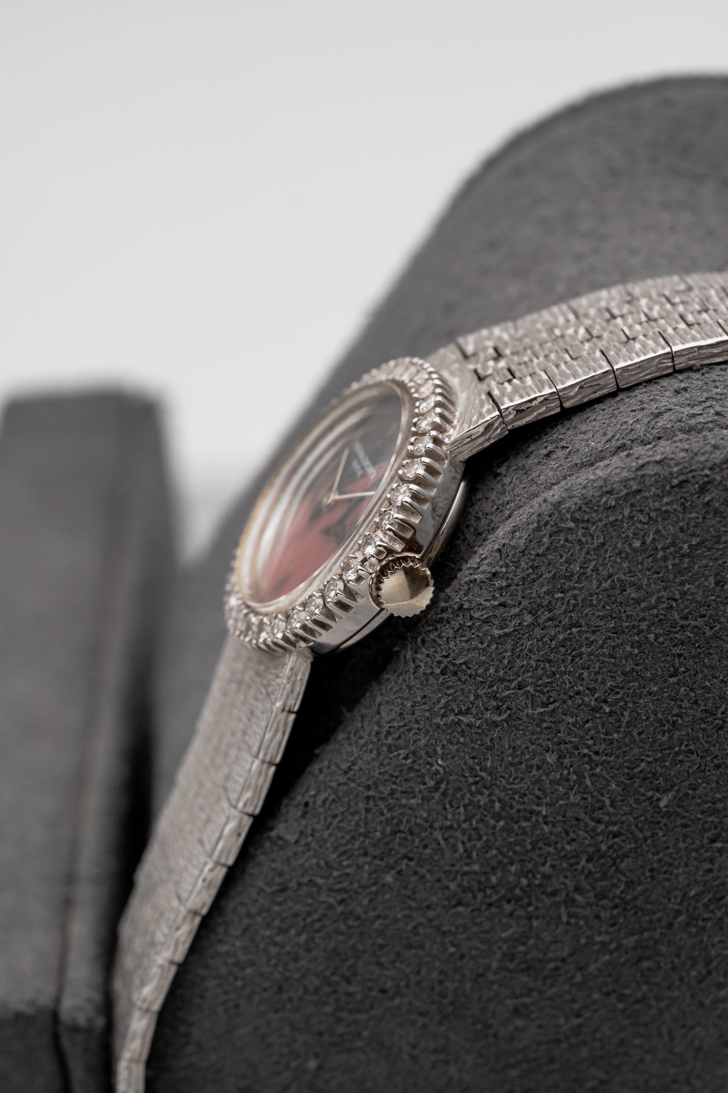 Vacheron Constantin Vintage Ladies Pink Agate Dial