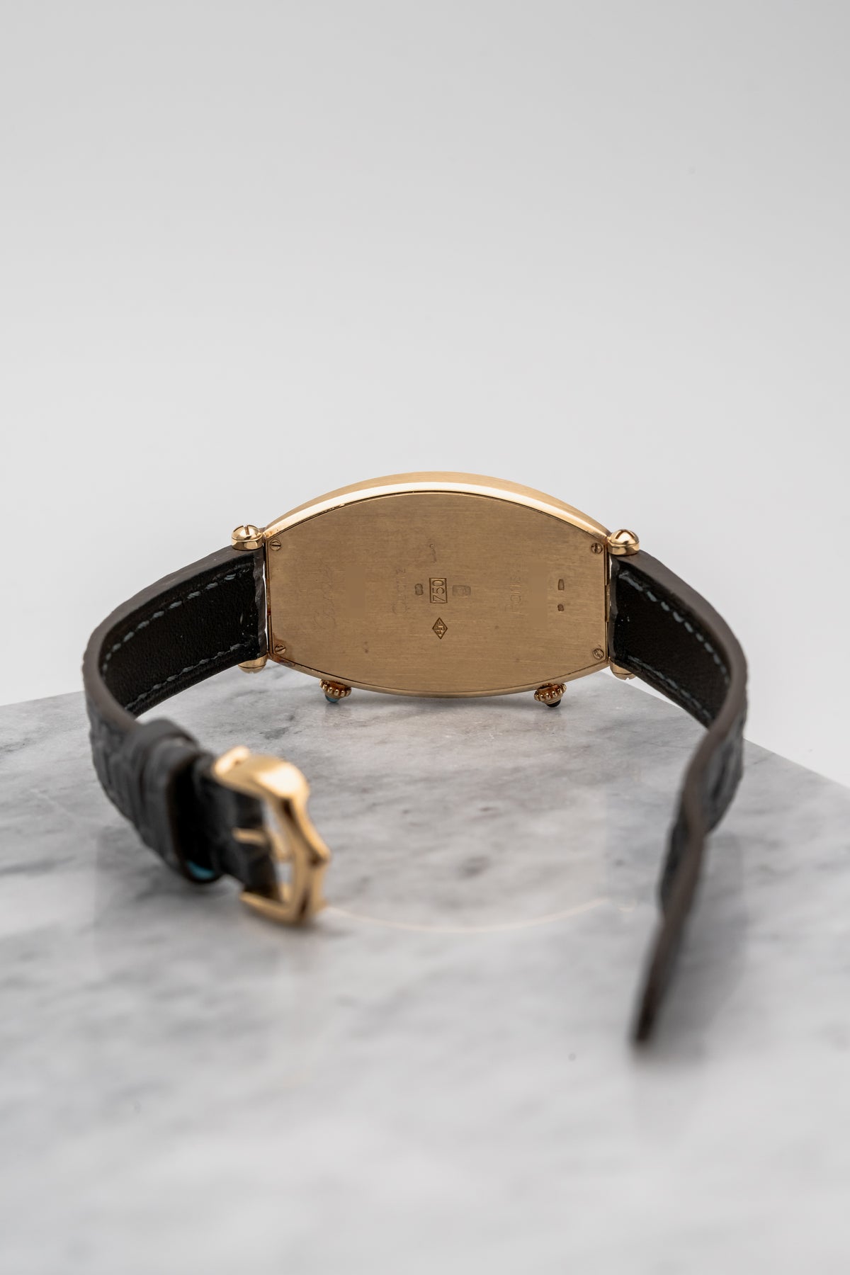 Cartier Tonneau Dual Time W1502853 Silver Dual Dial