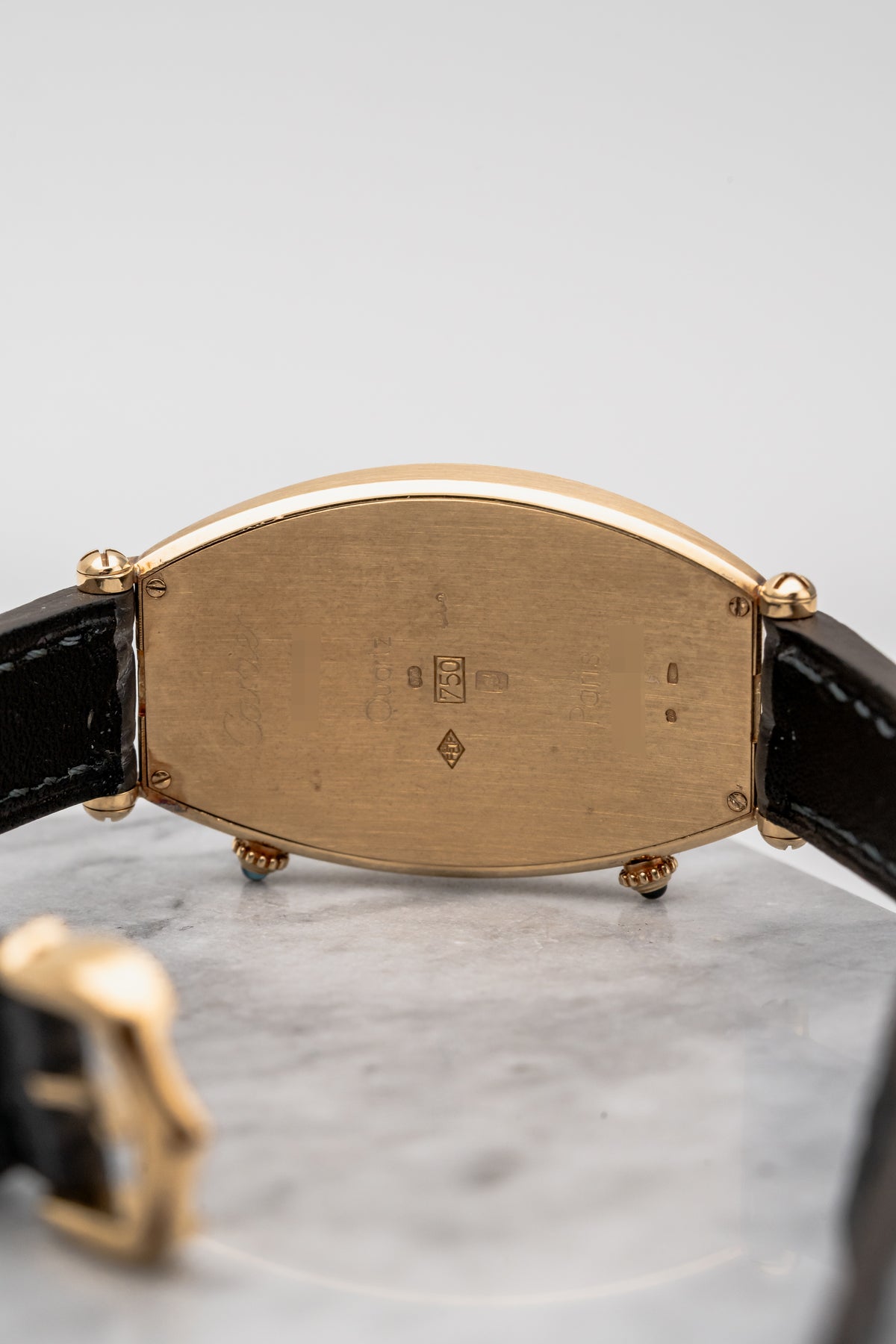 Cartier Tonneau Dual Time W1502853 Silver Dual Dial