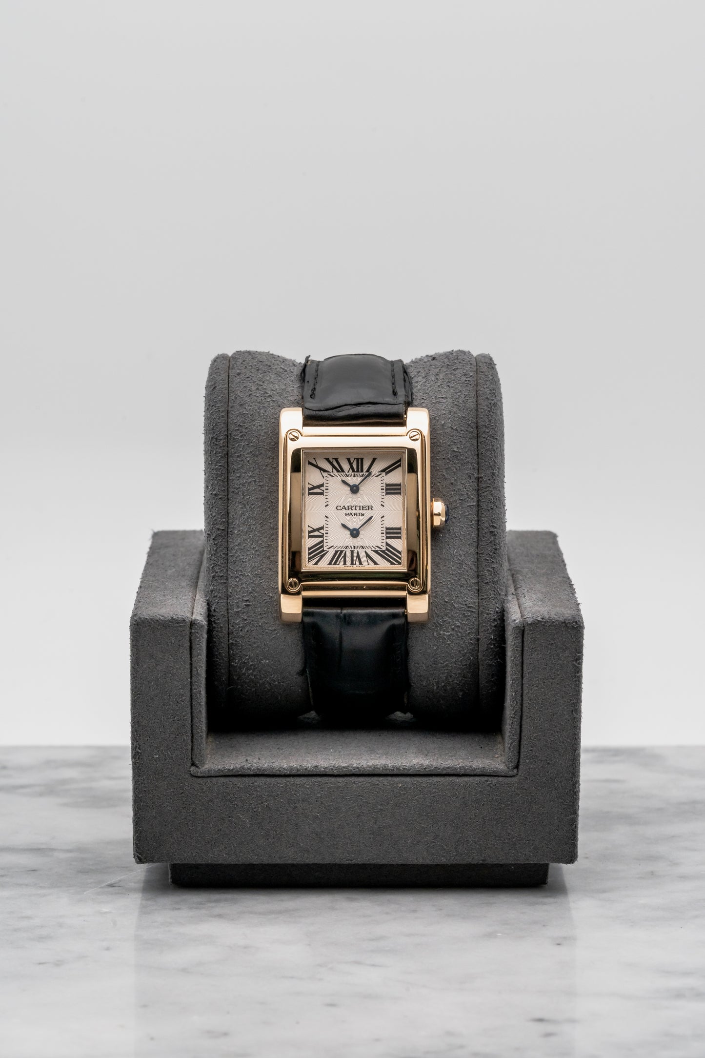 Cartier Tank à Vis Dual Time CPCP 2551 W1534251