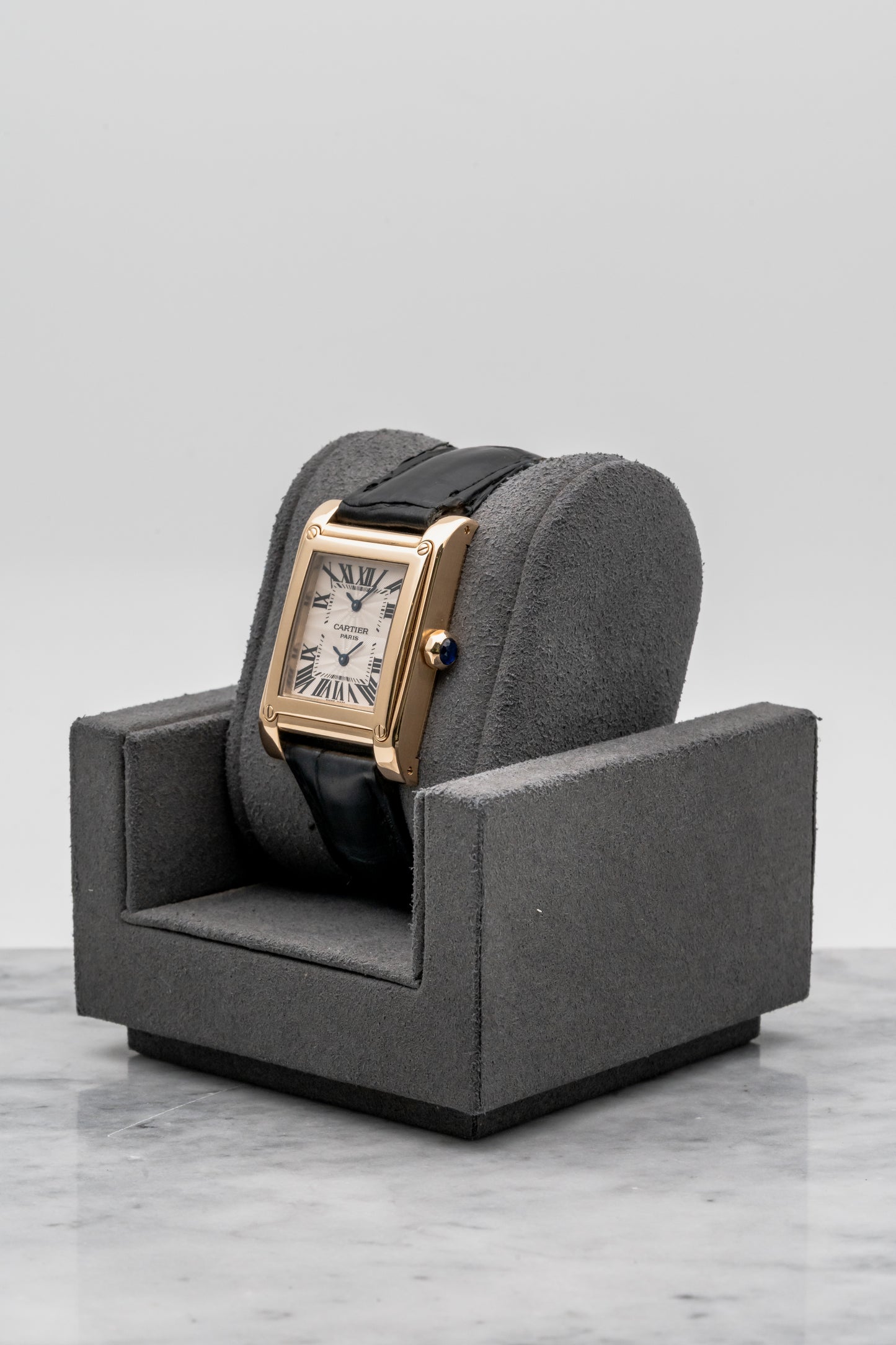 Cartier Tank à Vis Dual Time CPCP 2551 W1534251