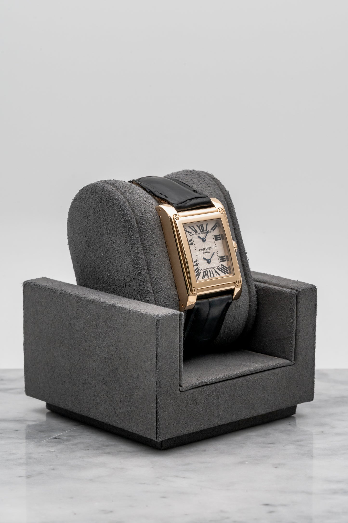 Cartier Tank à Vis Dual Time CPCP 2551 W1534251