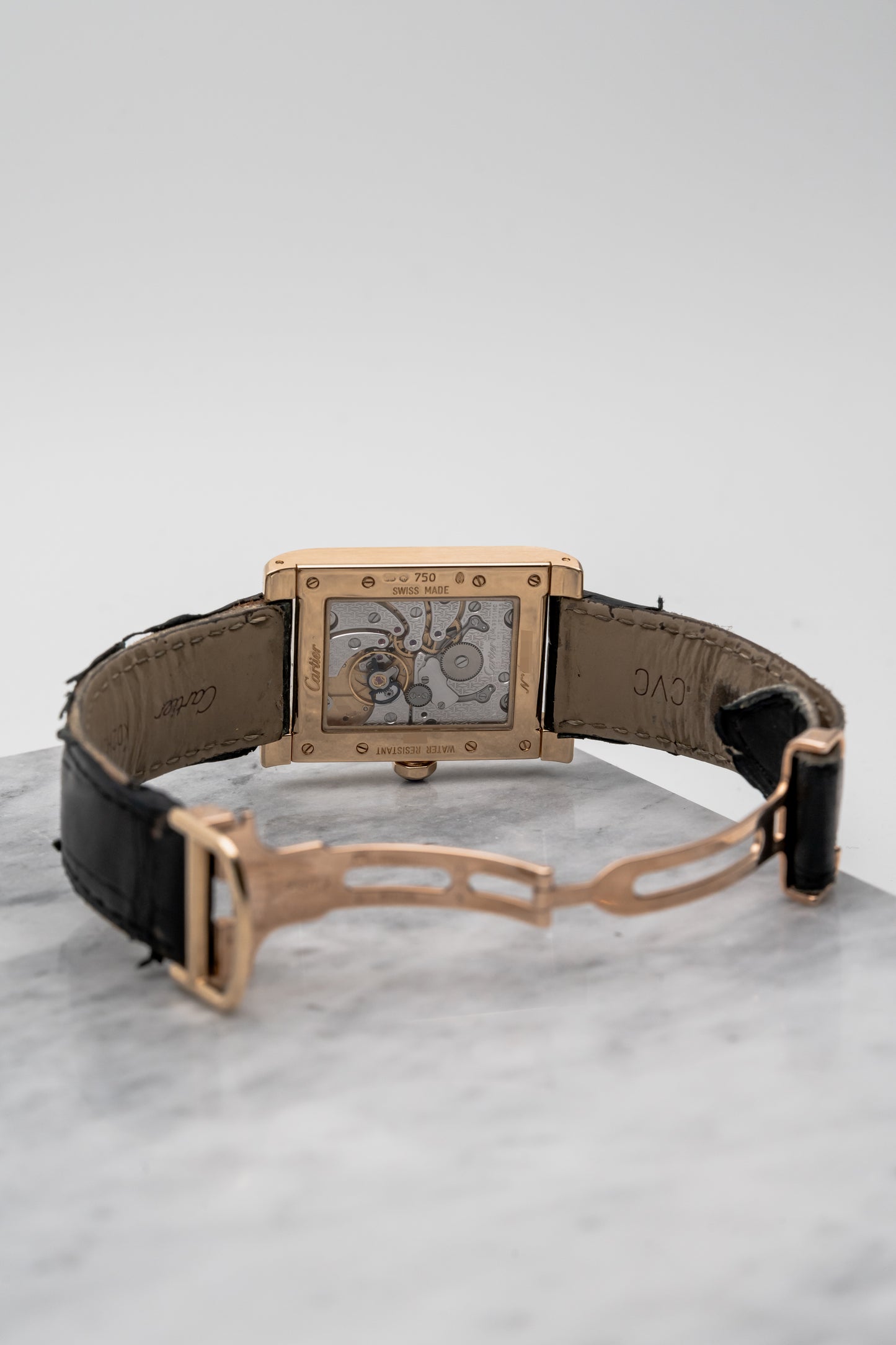 Cartier Tank à Vis Dual Time CPCP 2551 W1534251