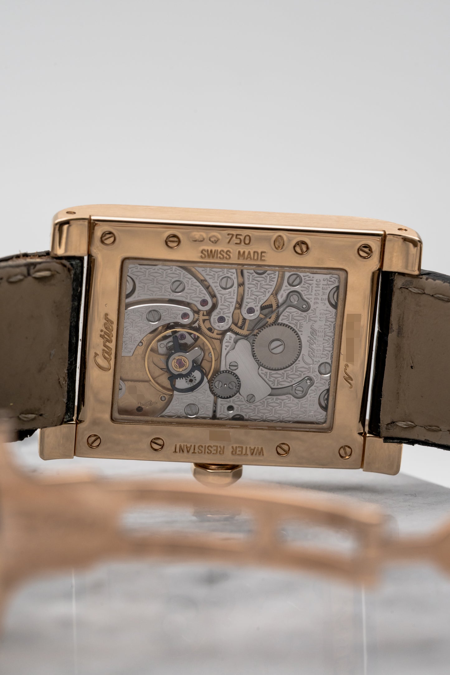 Cartier Tank à Vis Dual Time CPCP 2551 W1534251