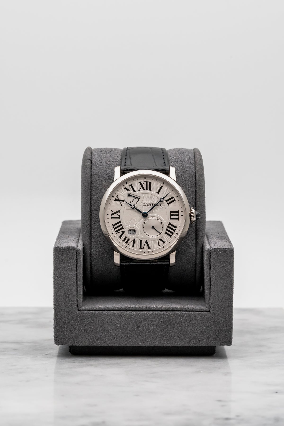 Cartier Rotonde de Cartier W1556202 Silver Guilloché Dial