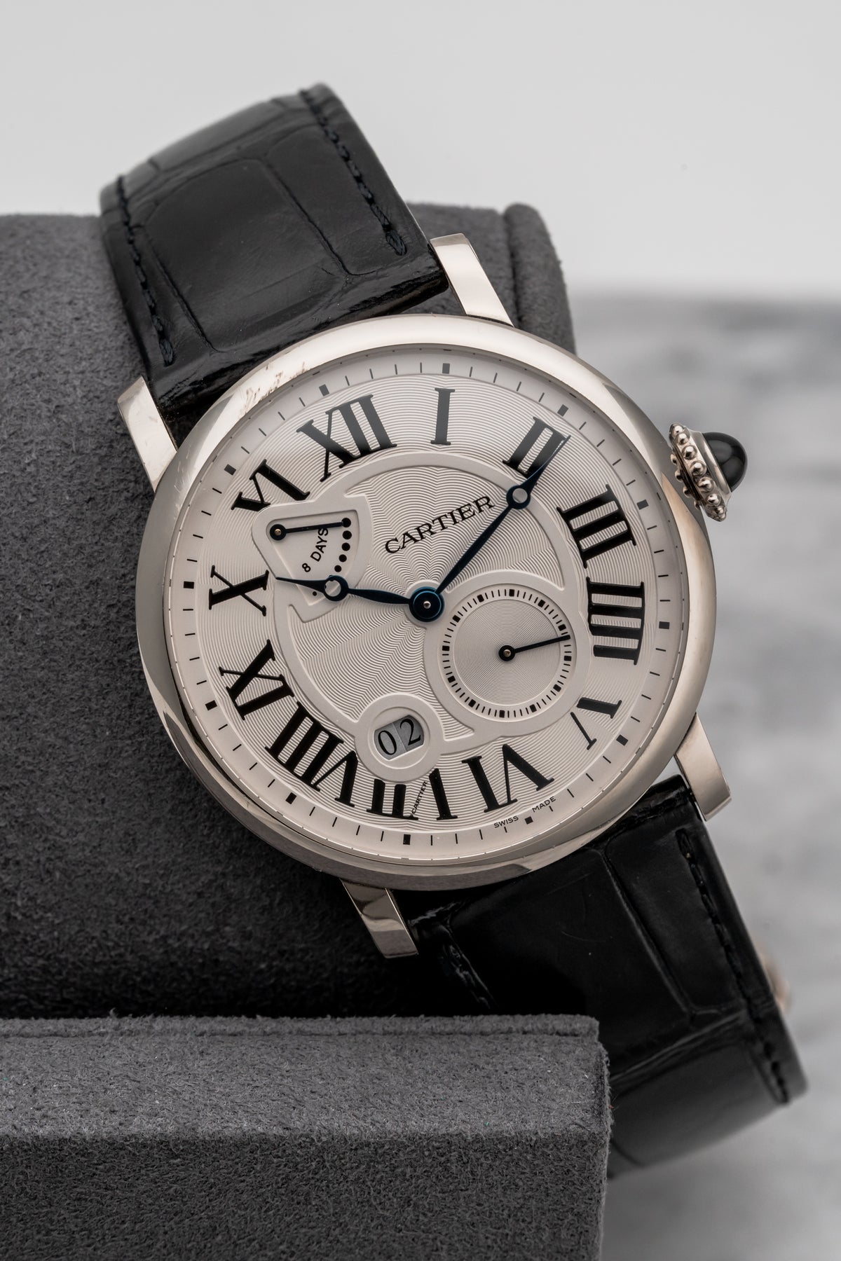 Cartier Rotonde de Cartier W1556202 Silver Guilloché Dial