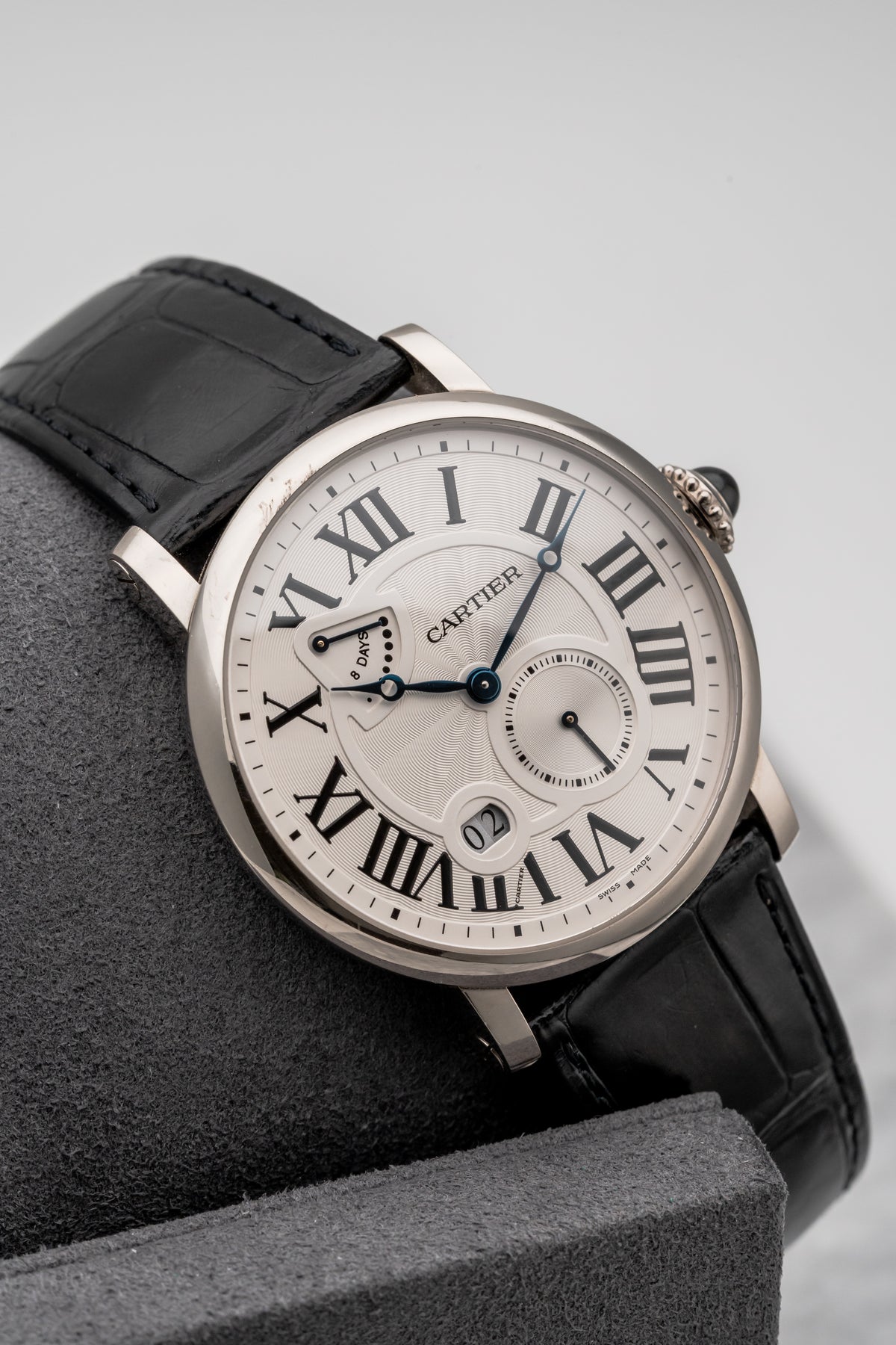 Cartier Rotonde de Cartier W1556202 Silver Guilloché Dial