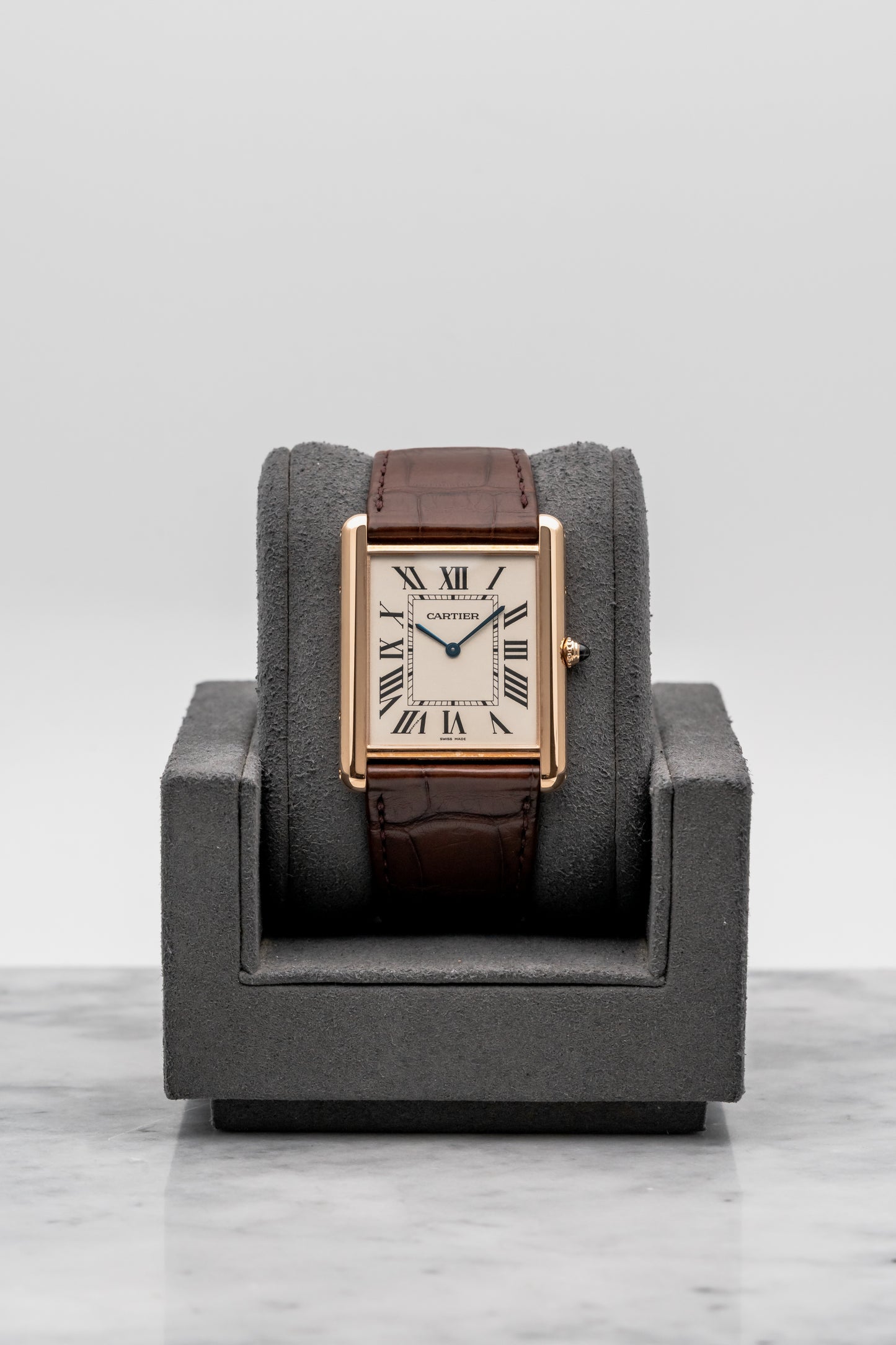 Cartier Tank Louis XL W1560017 Silver Dial