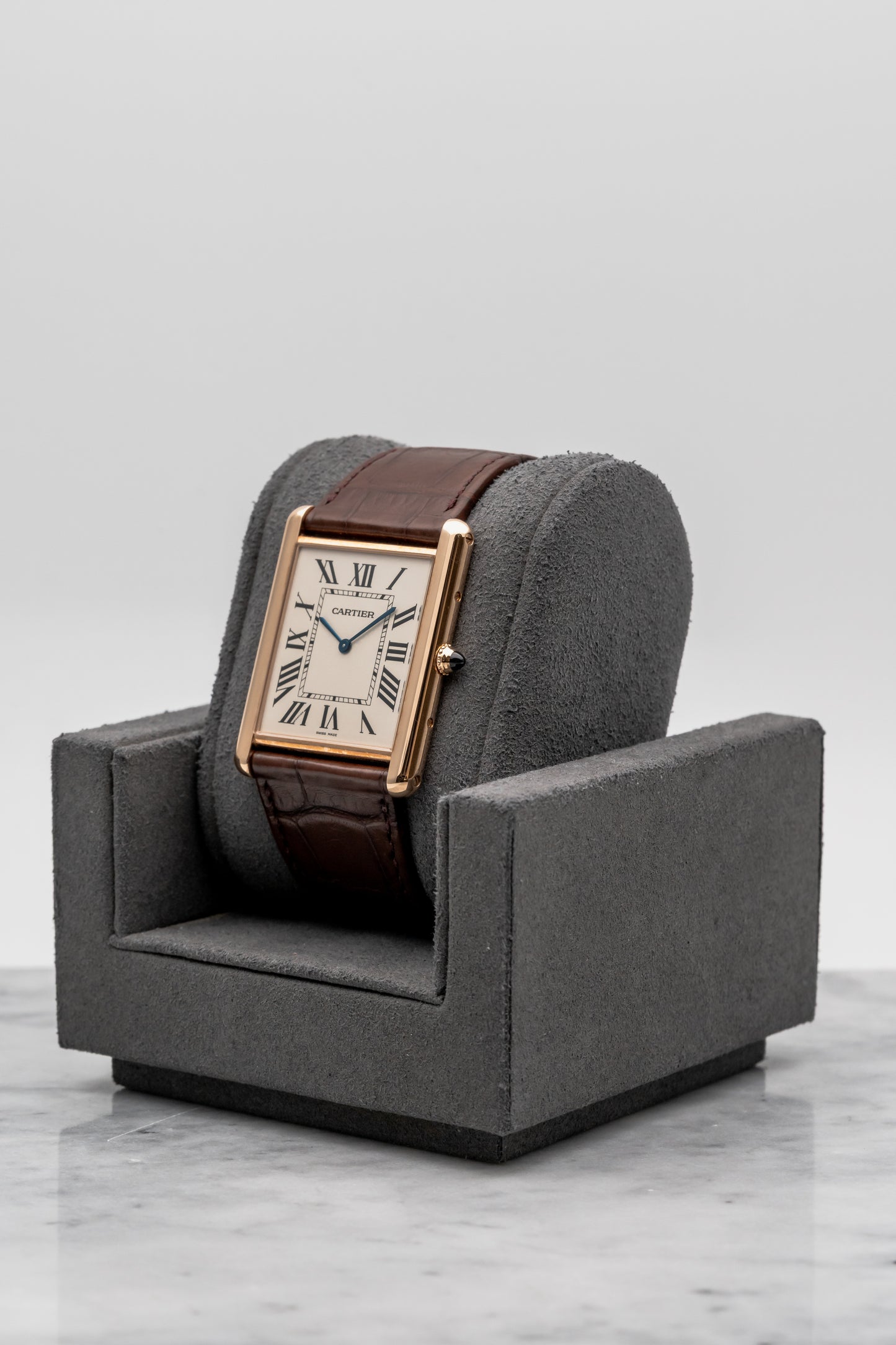 Cartier Tank Louis XL W1560017 Silver Dial