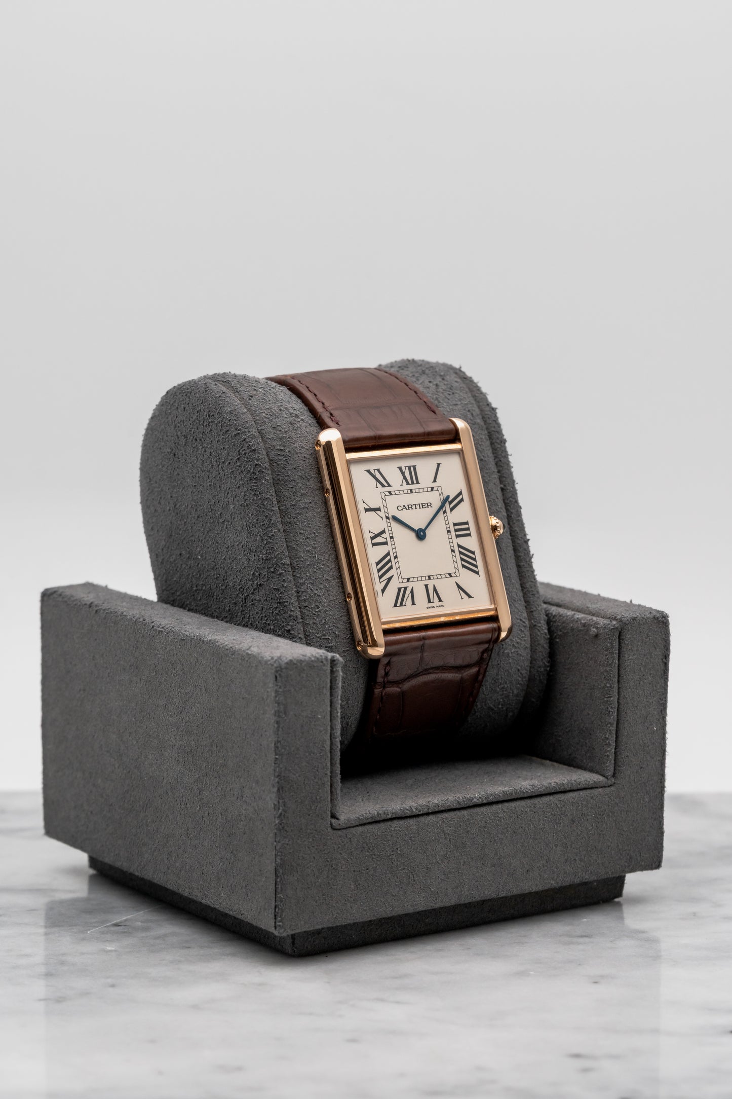 Cartier Tank Louis XL W1560017 Silver Dial