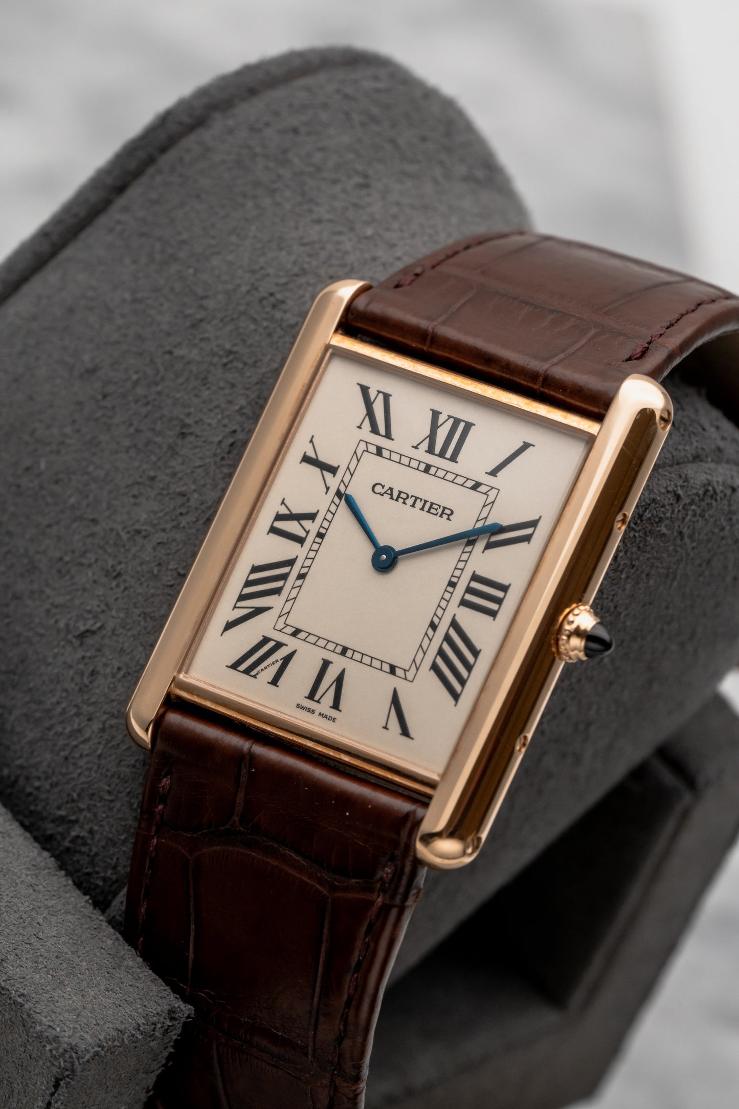 Cartier Tank Louis XL W1560017 Silver Dial