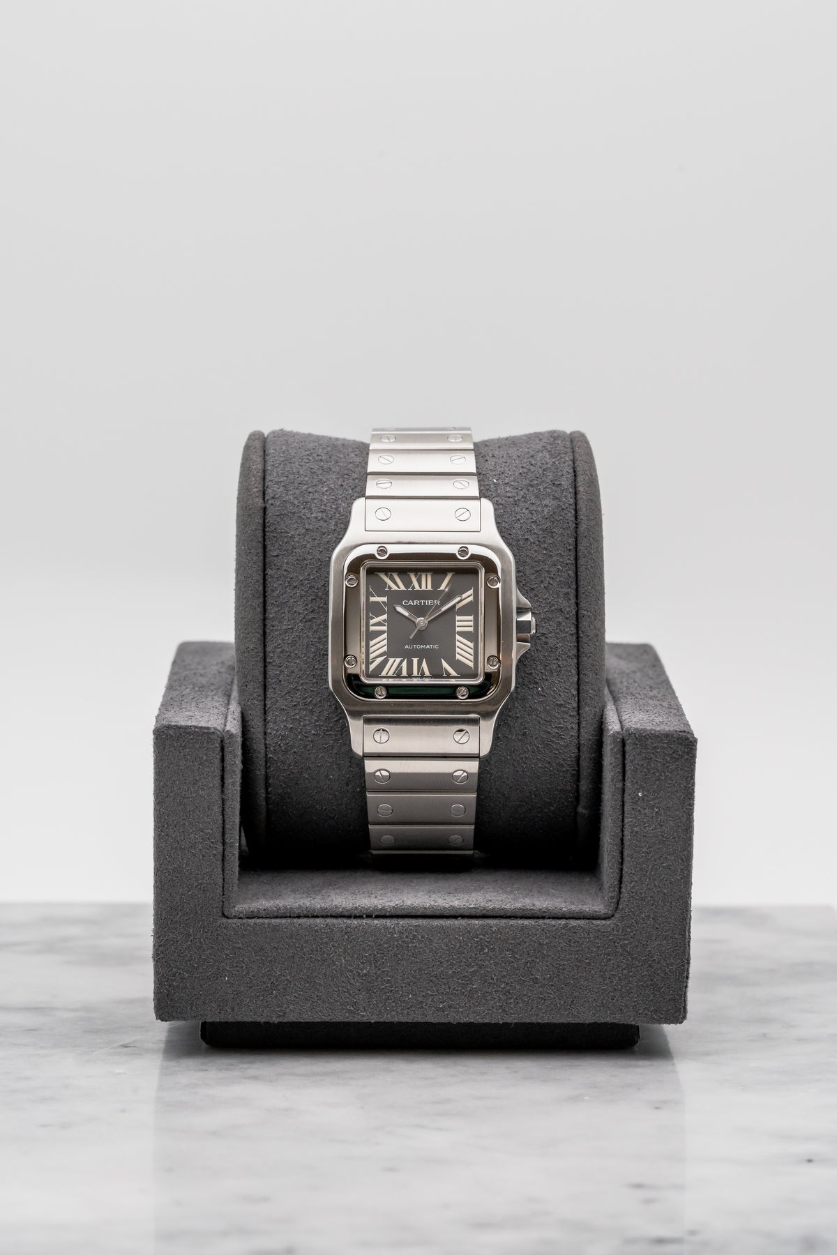 Cartier Santos Galbée W20067D6 SIHH Grey Dial