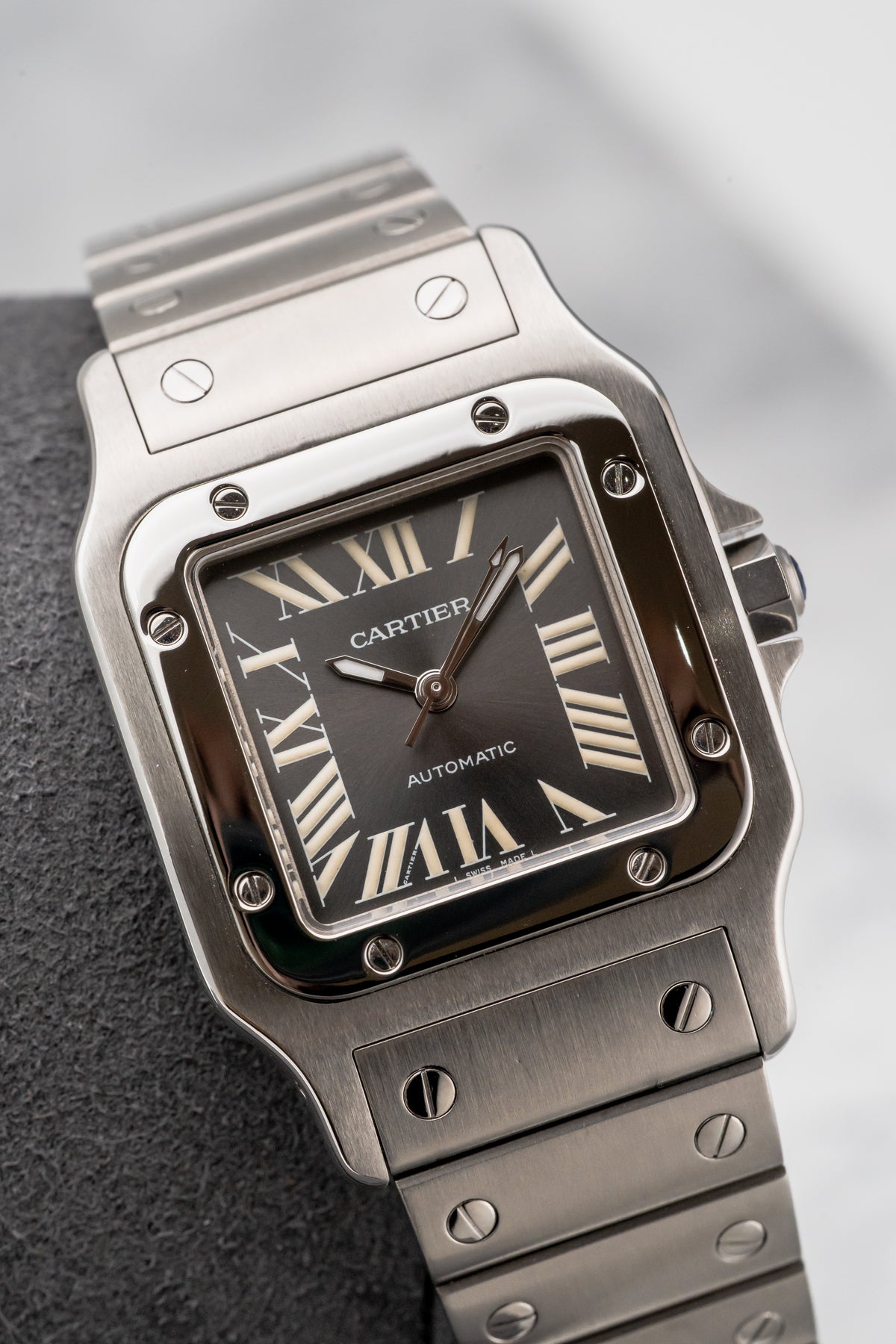 Cartier Santos Galbée W20067D6 SIHH Grey Dial